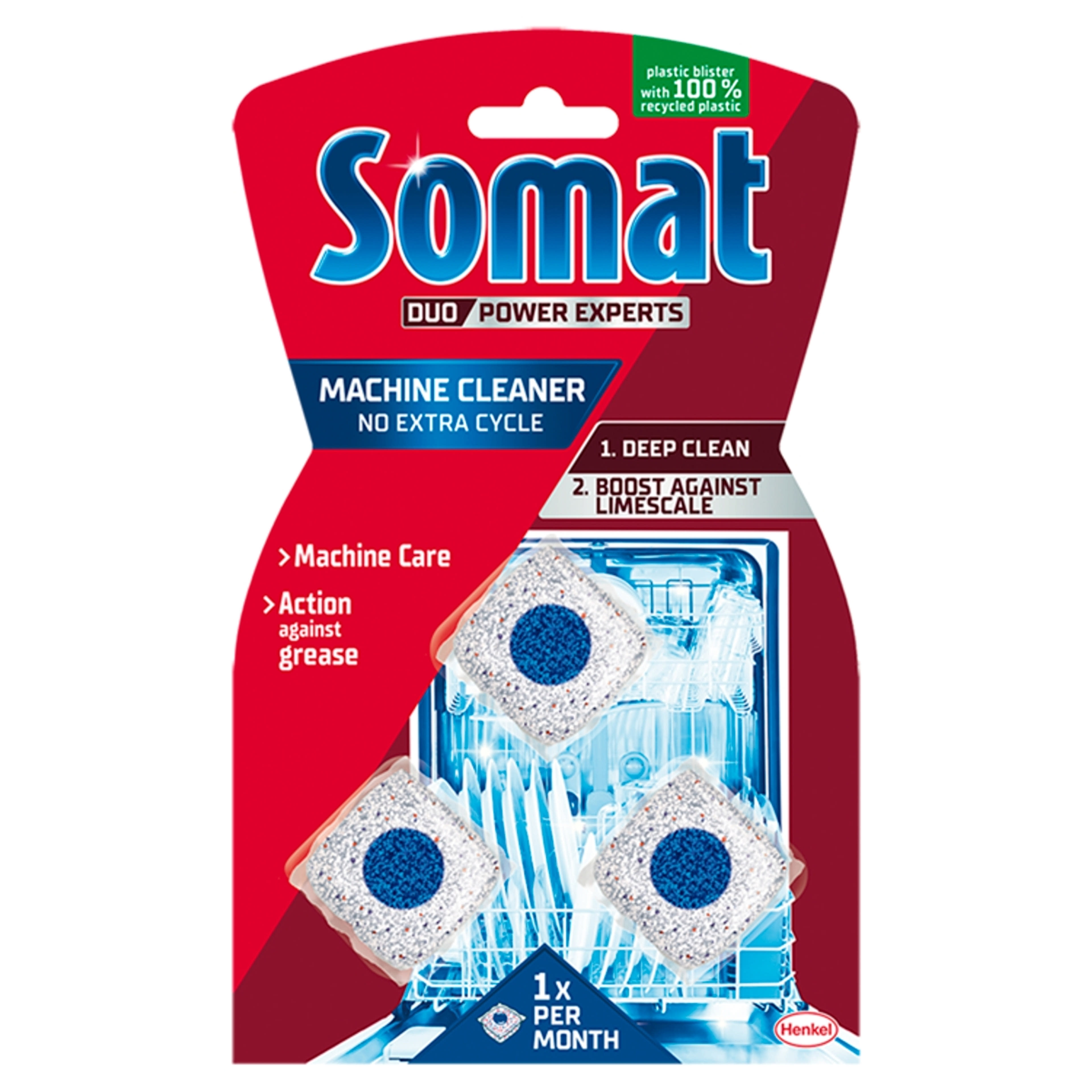 Somat Duo Power Experts mosogatógép tisztító tabletta (3x19 g) - 3 db
