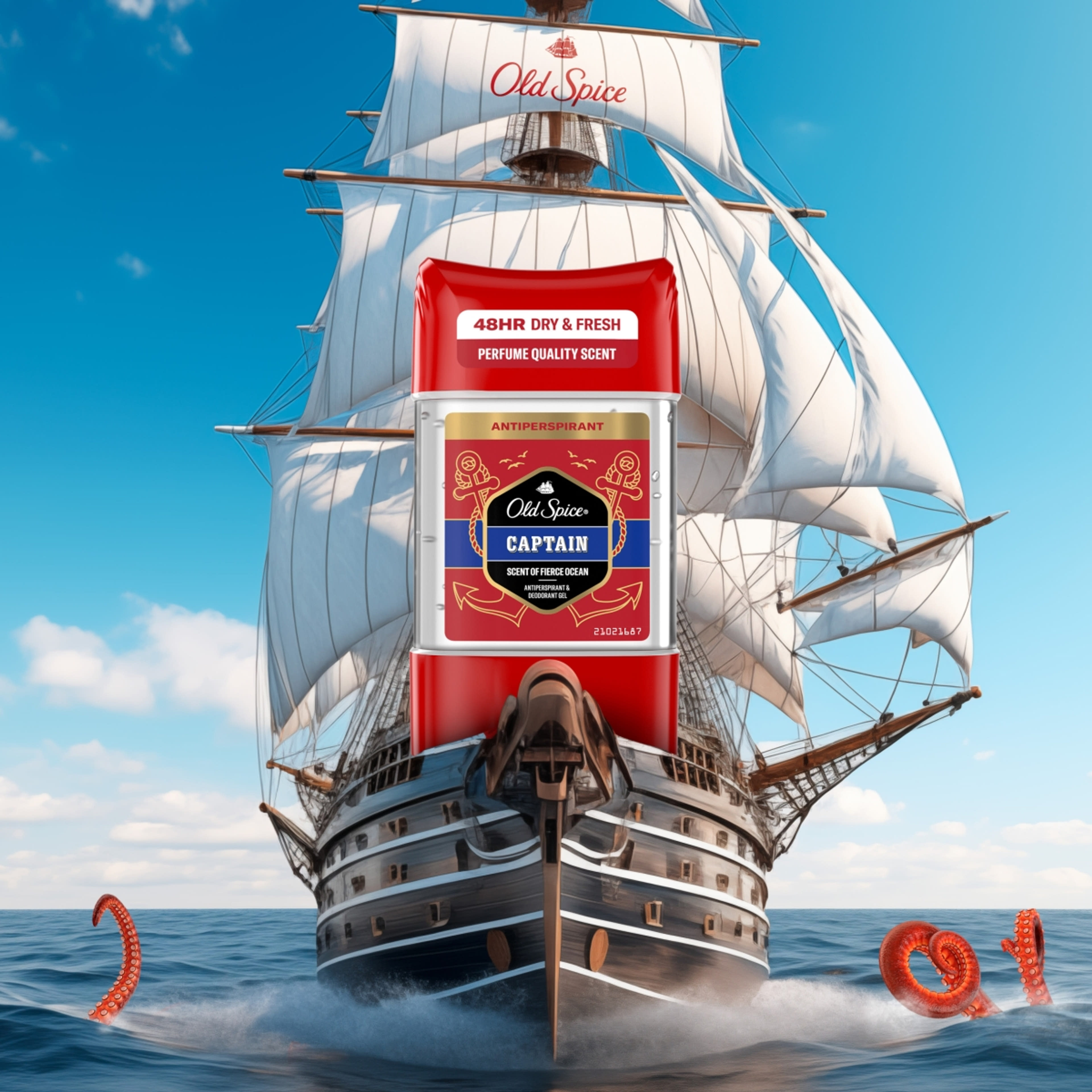 Old spice stick gél izzadásgátló captain férfi - 70 ml-8