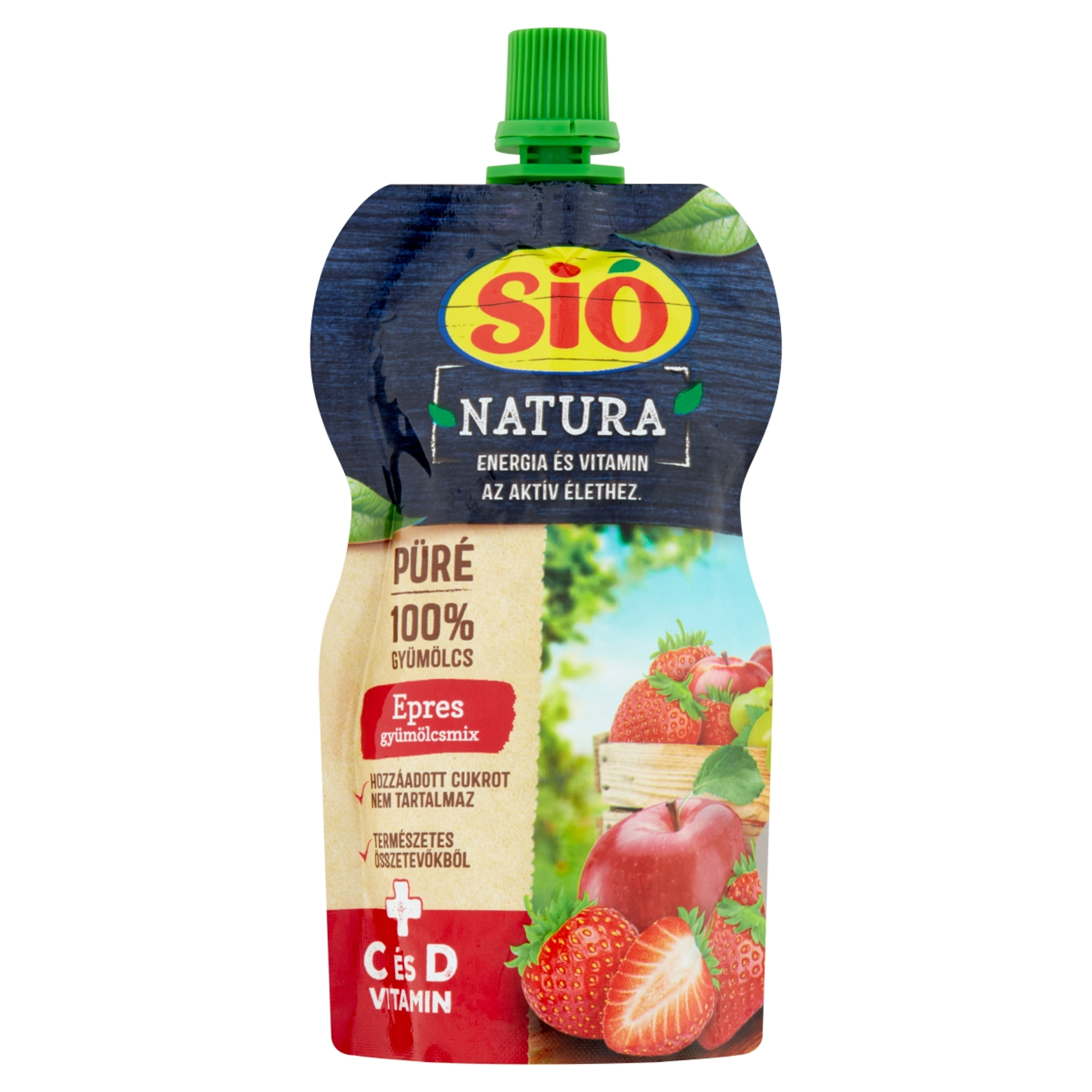 Sió Natura epres gyümölcsmix püré - 120 g-1