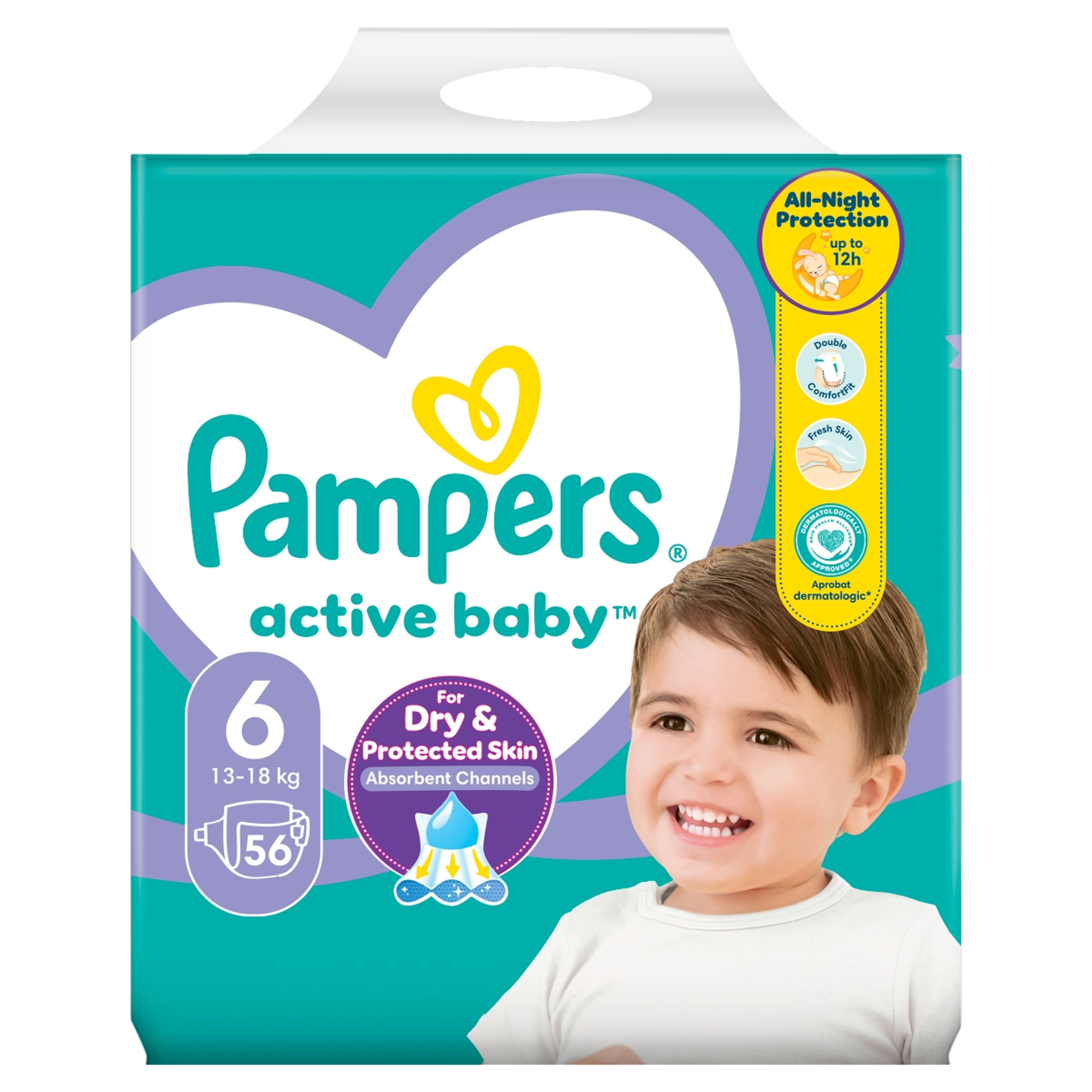 Pampers Active Baby Giant Pack Pelenka 6 - 56 db