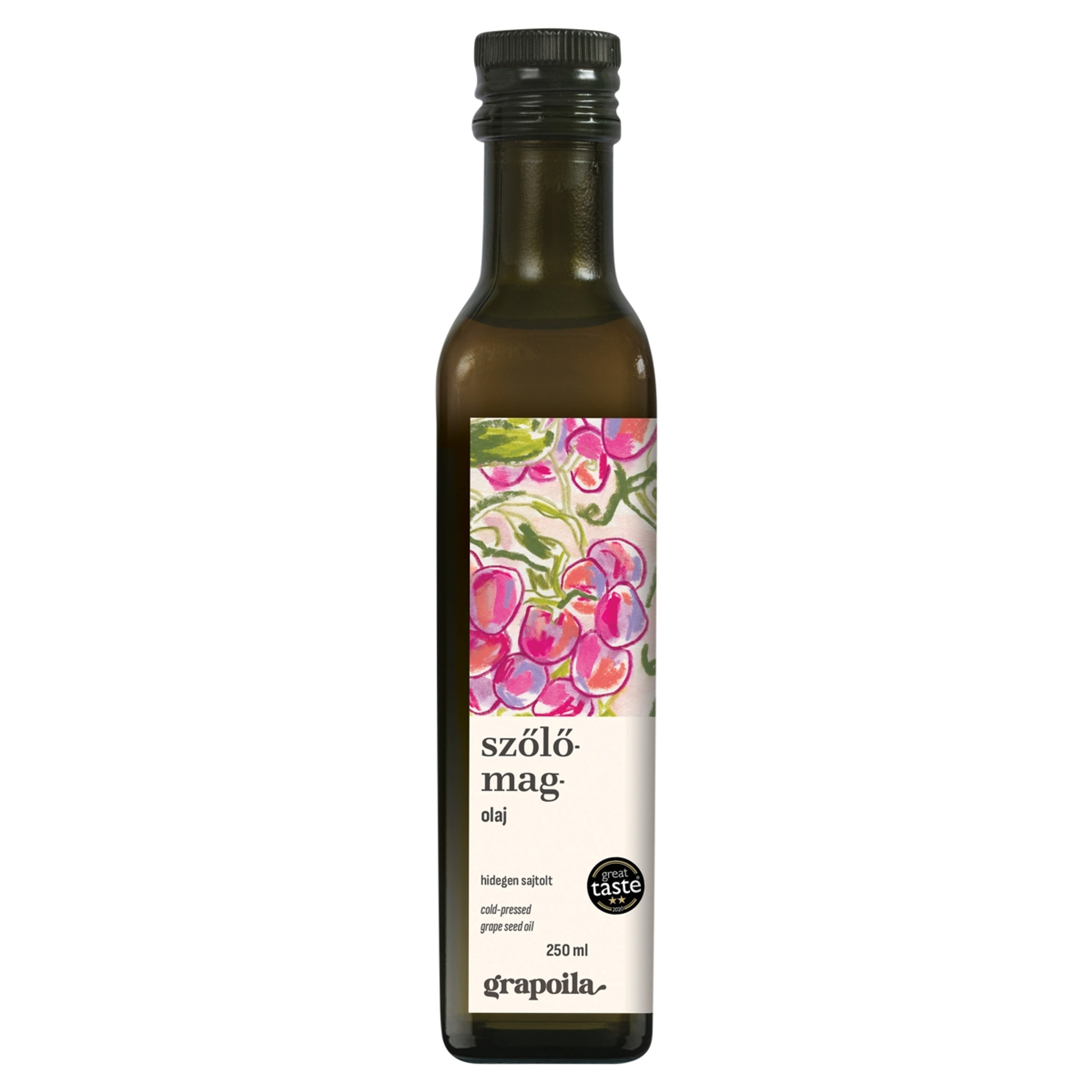 Grapoila Hidegen Sajtolt Szőlőmag Olaj - 250 ml