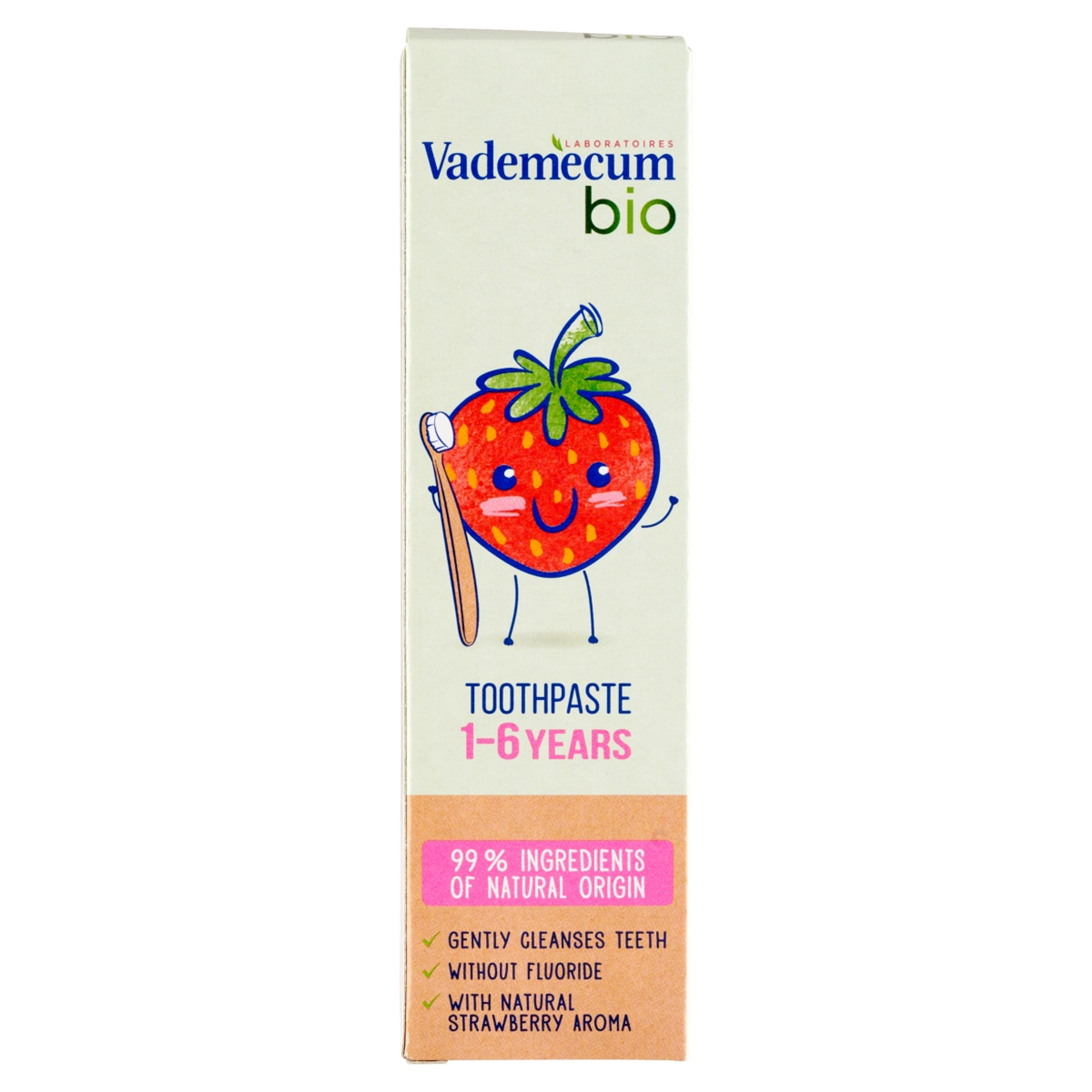 Vademecum bio fogkrém junior eper - 50 ml