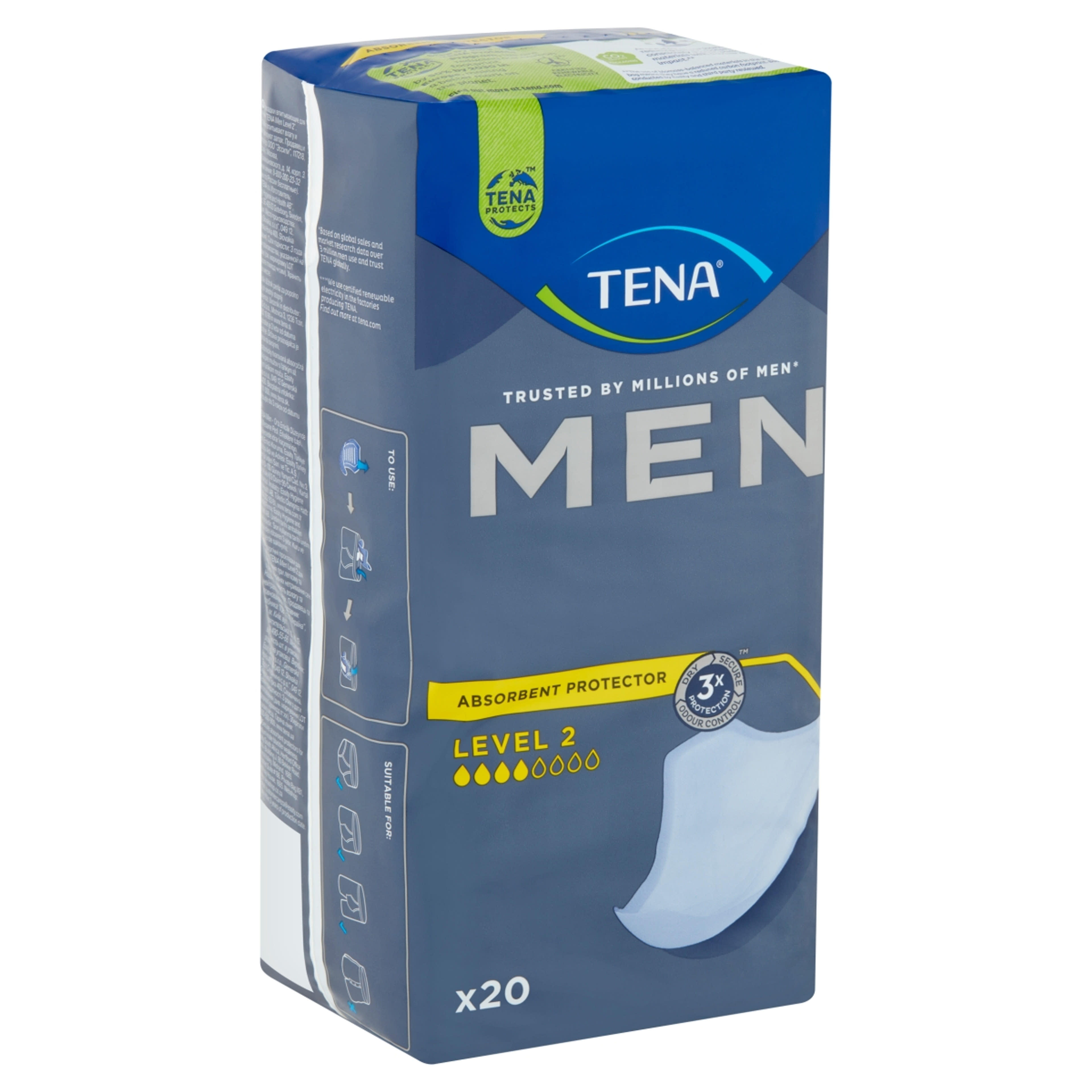 Tena Men férfi inkontinencia betét - 20 db-2