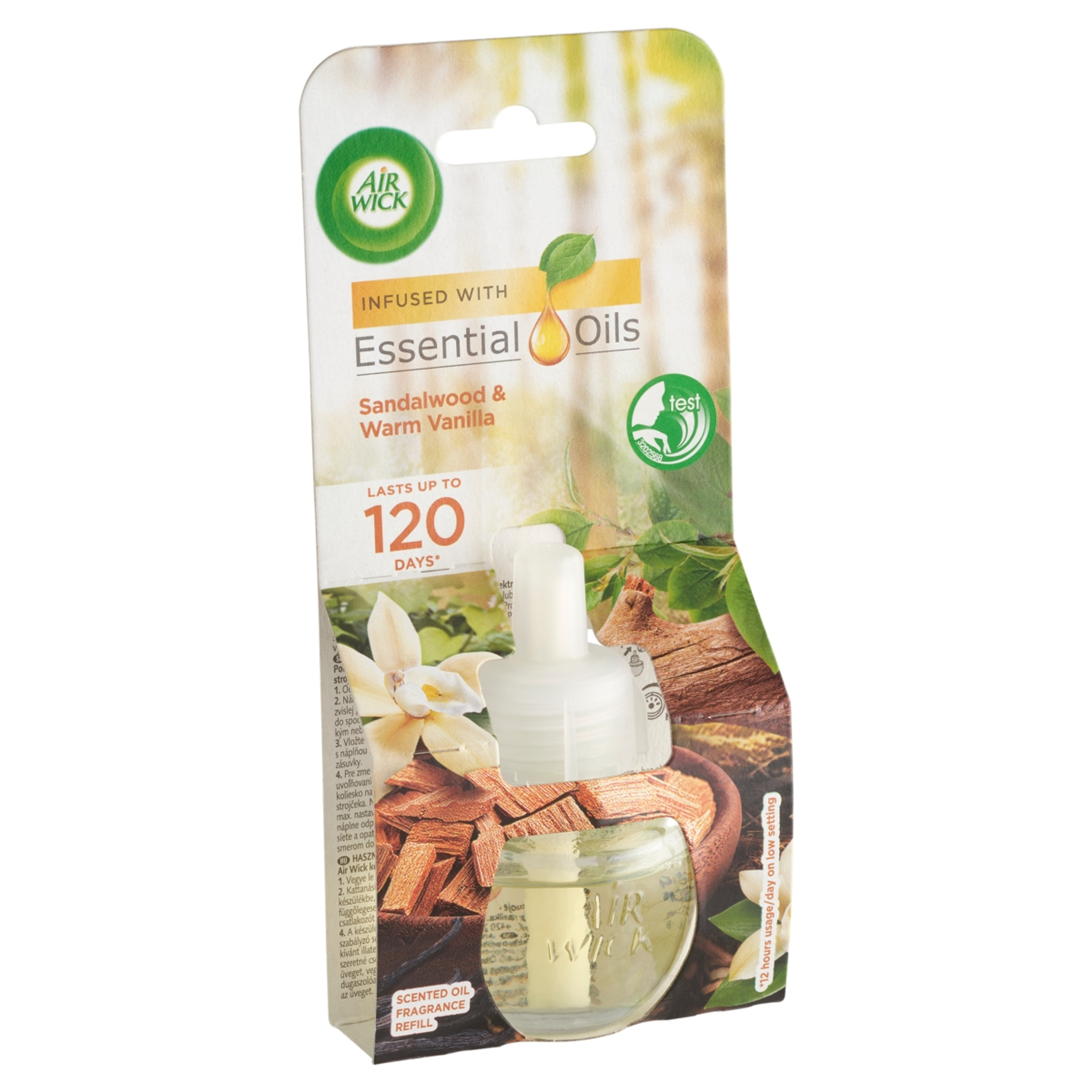 Air Wick elektromos légfrissítő utántöltő szantálfa és lágy vanília illattal - 19 ml-2