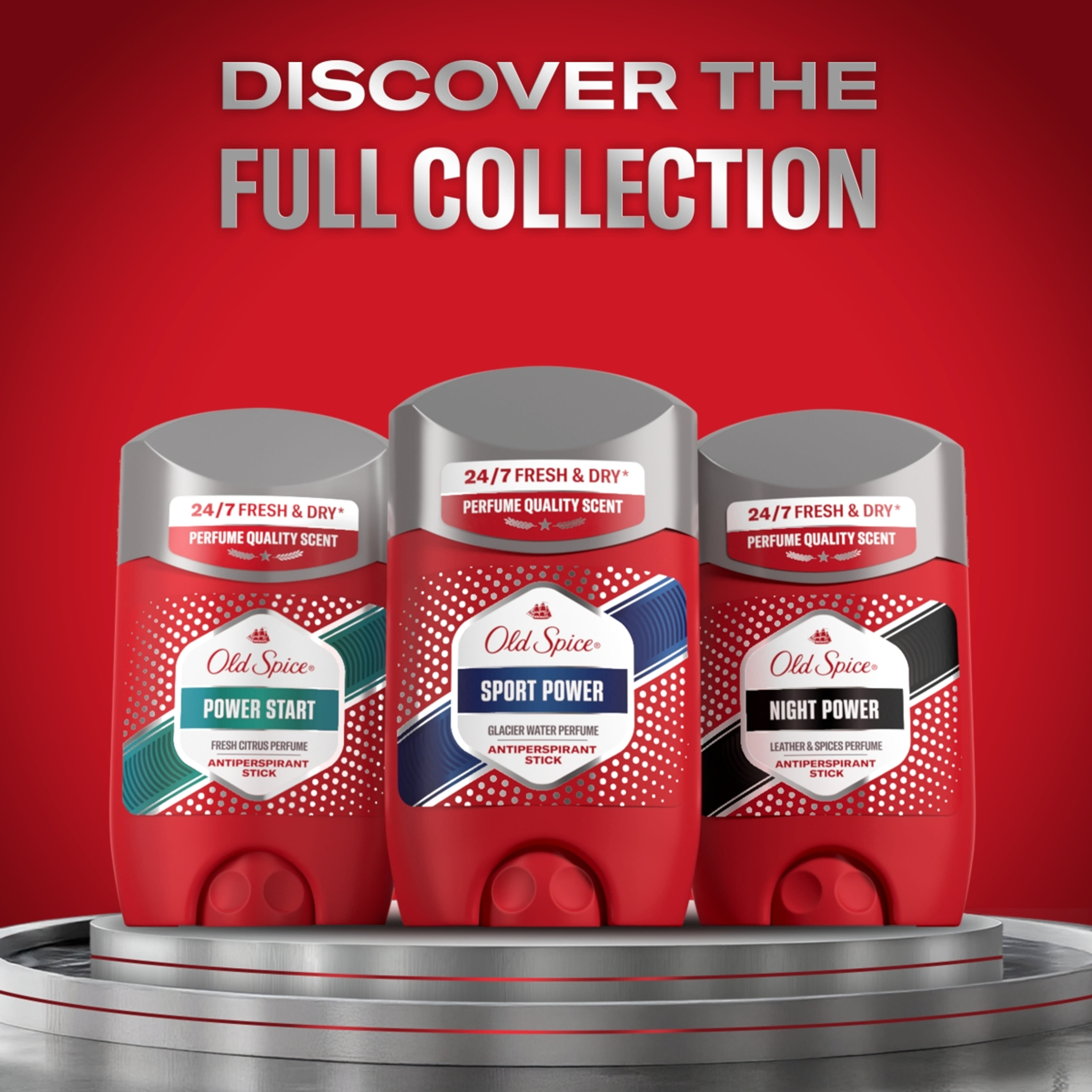 Old Spice Sport Power férfi stift dezodor - 50ml-8