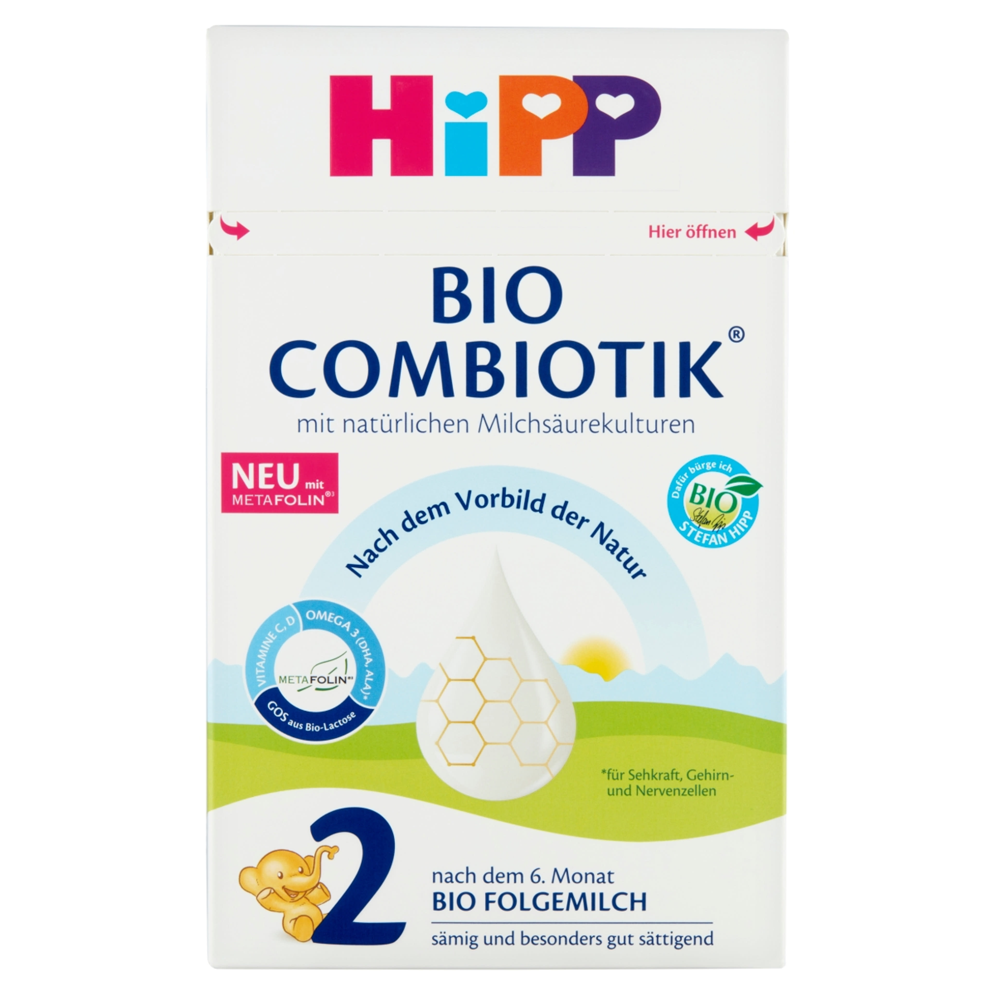 Hipp Bio Combiotik Tápszer 6 Hónapos Kortól - 600 g