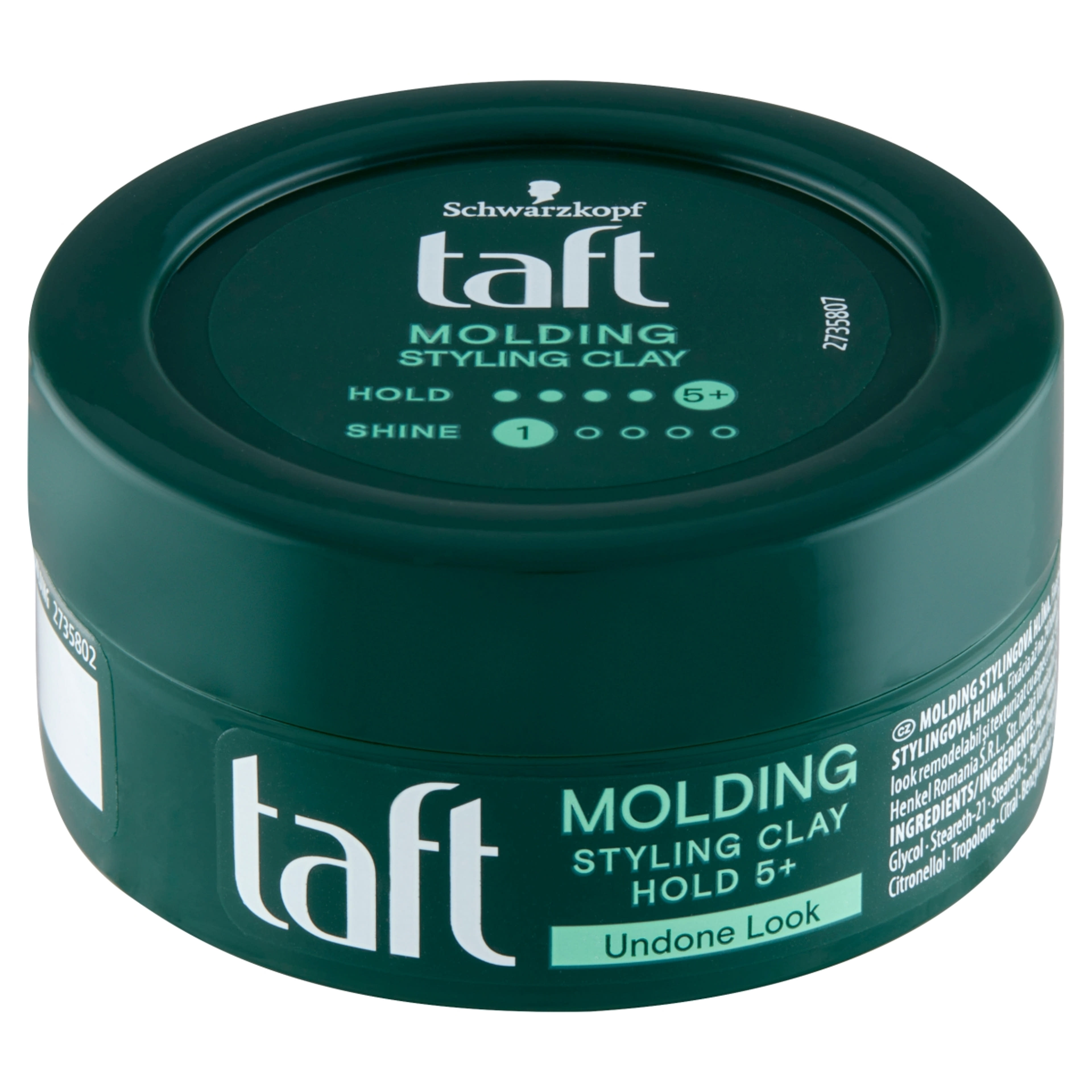 Taft Looks Molding Clay hajformázó krém - 75 ml-2