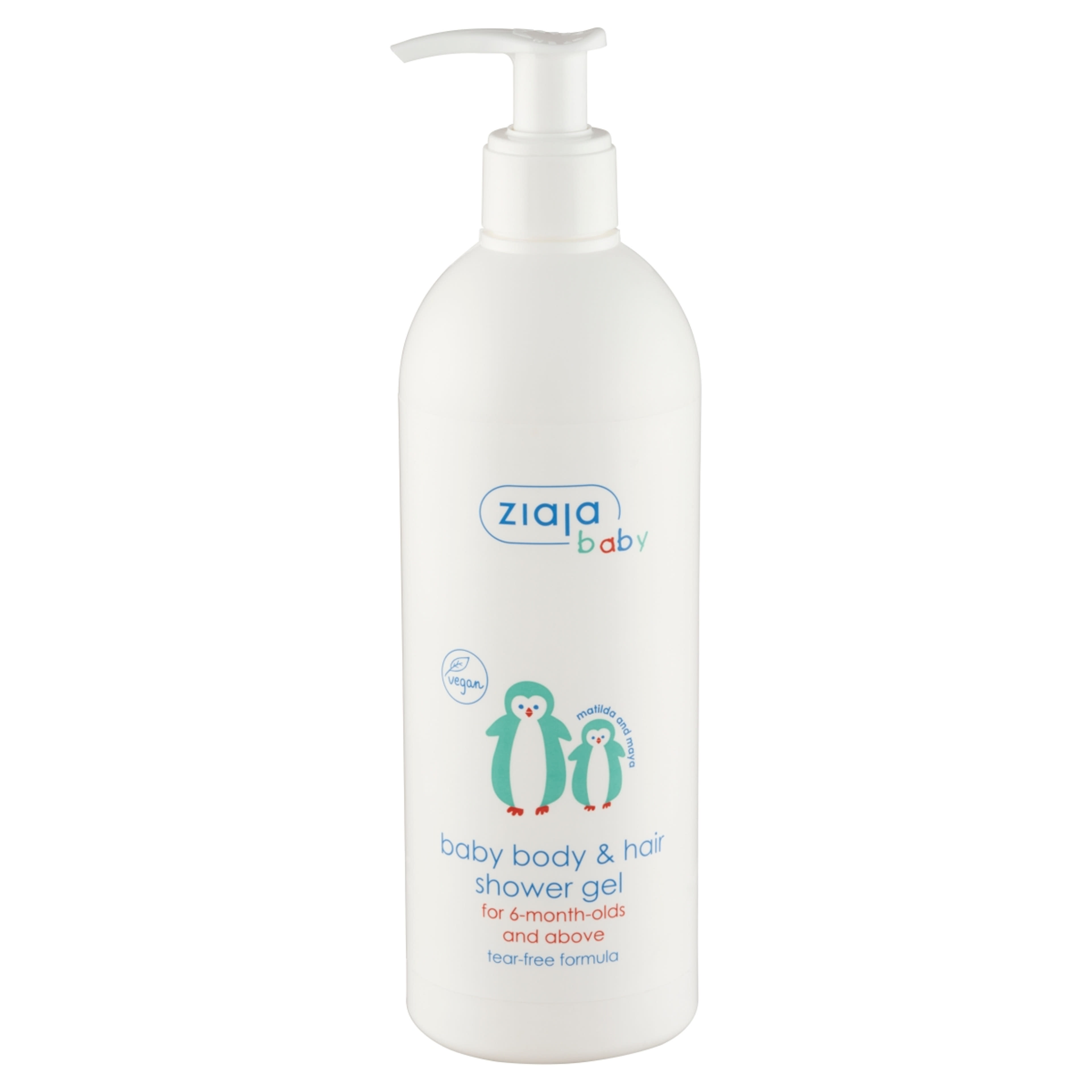 Ziaja baba tusfürdő testre és hajra, 6 hónapos kortól - 400 ml-2