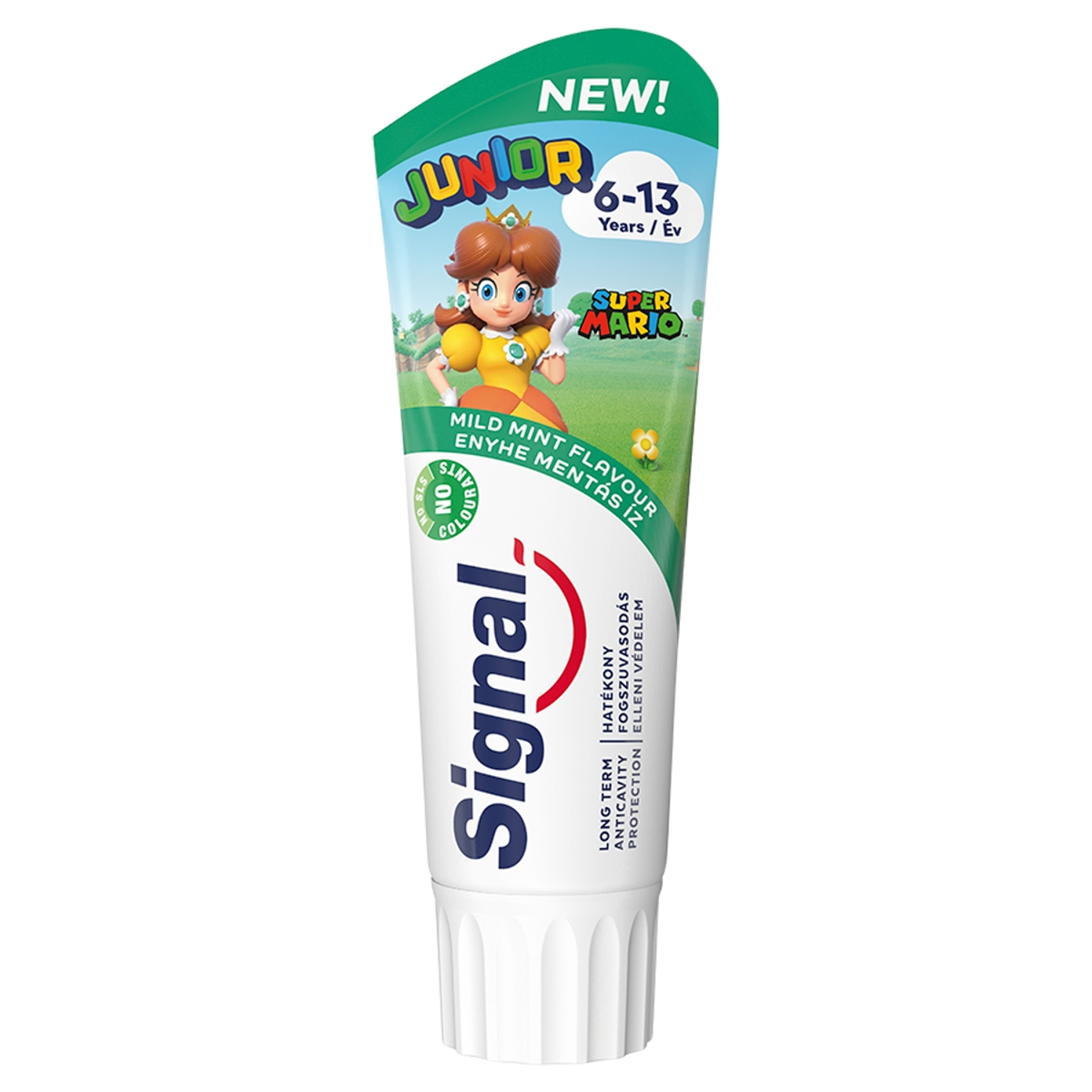 Signal Enyhe menta Ízű 6-13 Éves Korig Gyermekeknek fogkrém - 75 ml-2