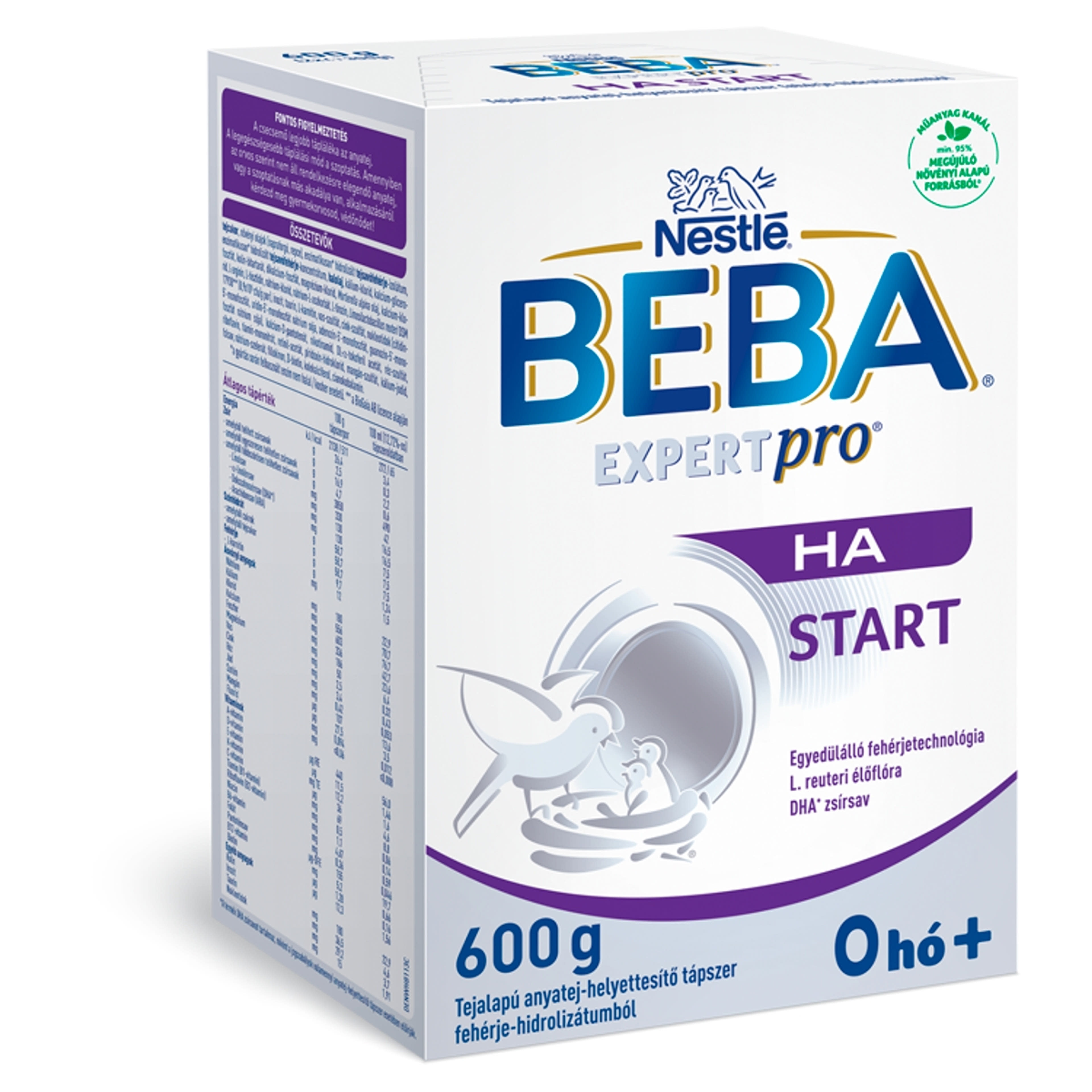 Beba Expertpro HA Start Tápszer Újszülött Kortól - 600 g-3