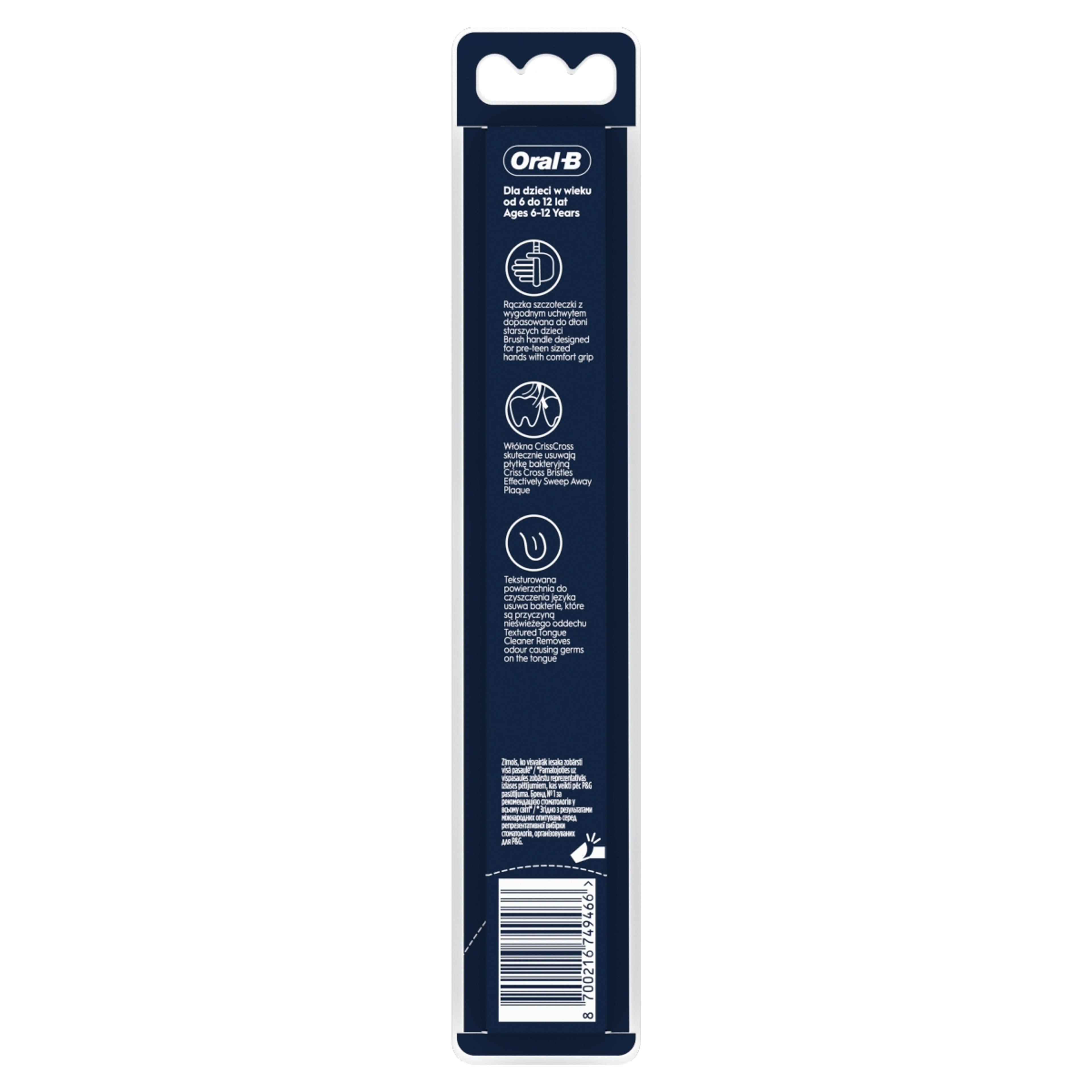 Oral-B 6-12 év Star Wars fogkefe - 1 db-2