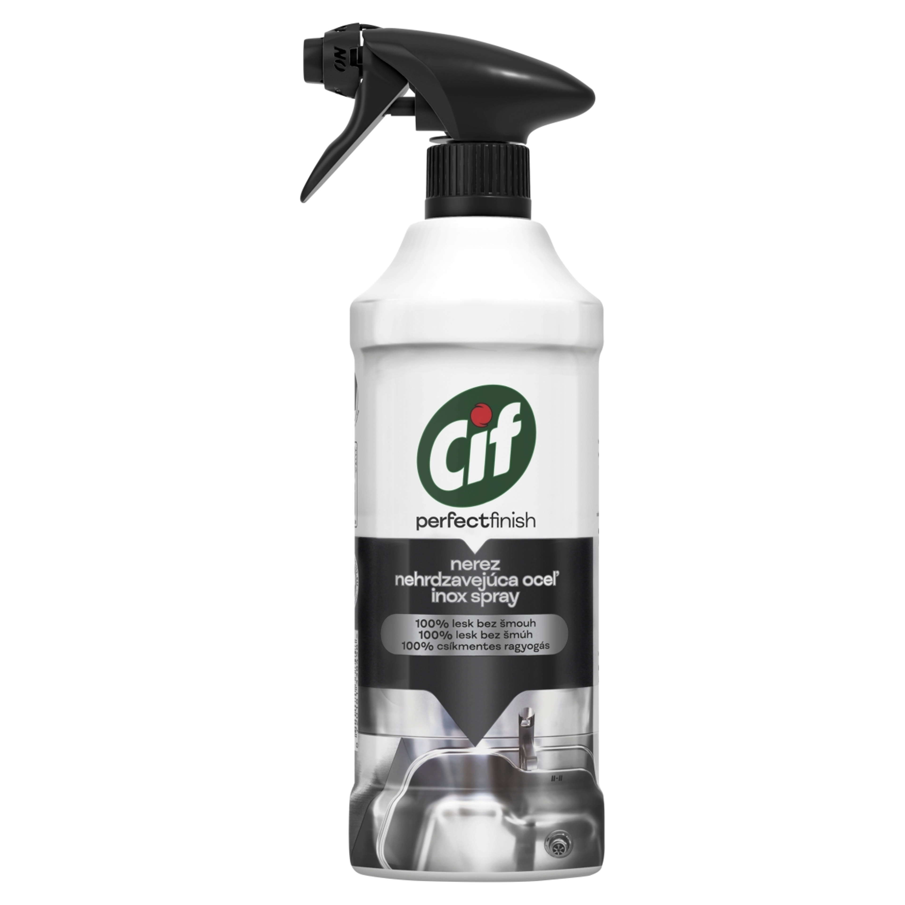 Cif Perfect Finish Inox Spray - 435 ml-1