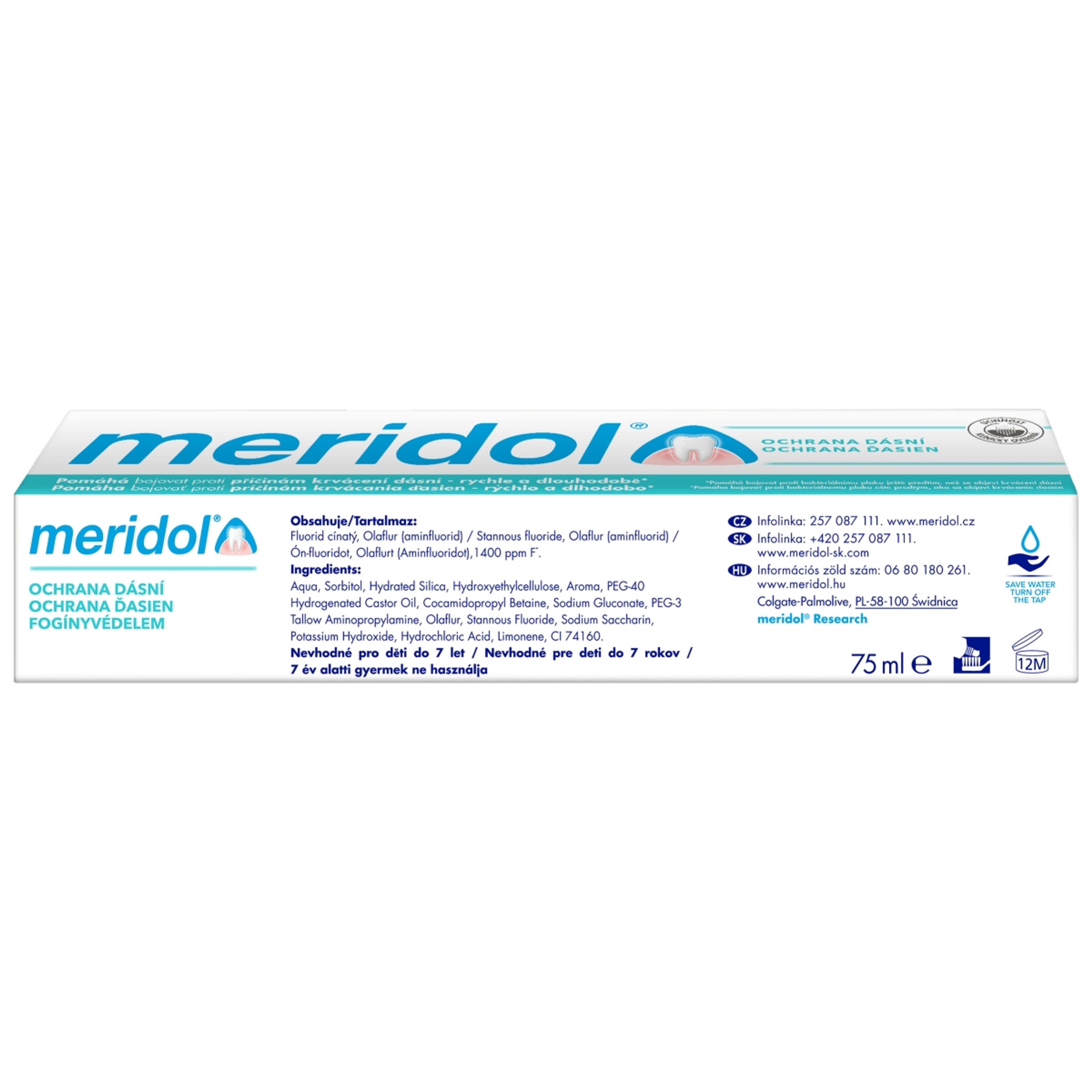 Meridol Fogínyvédelem fogkrém - 75 ml-4