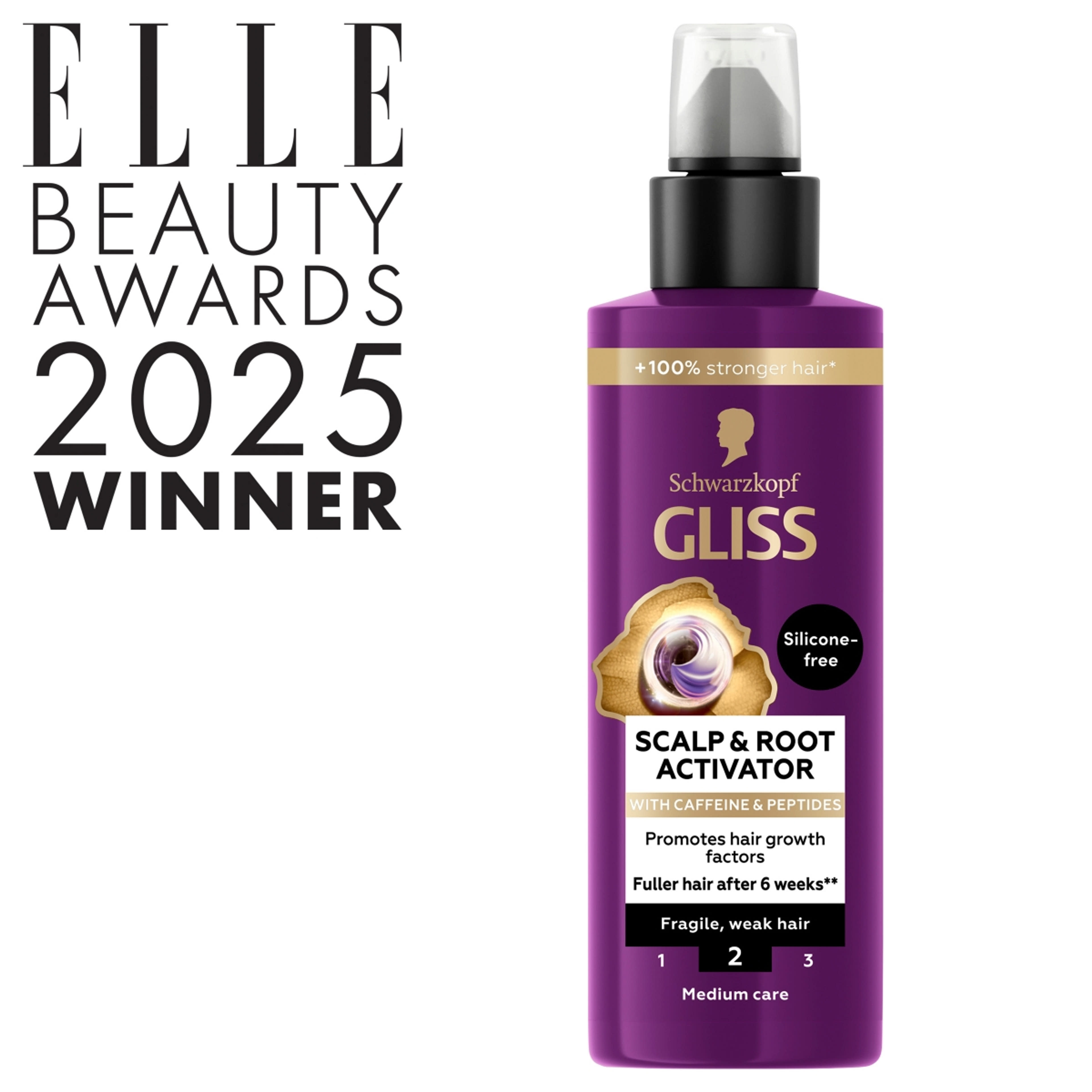 Gliss Full Hair Wonder fejbőr & hajhagyma aktiváló szérum  - 100 ml