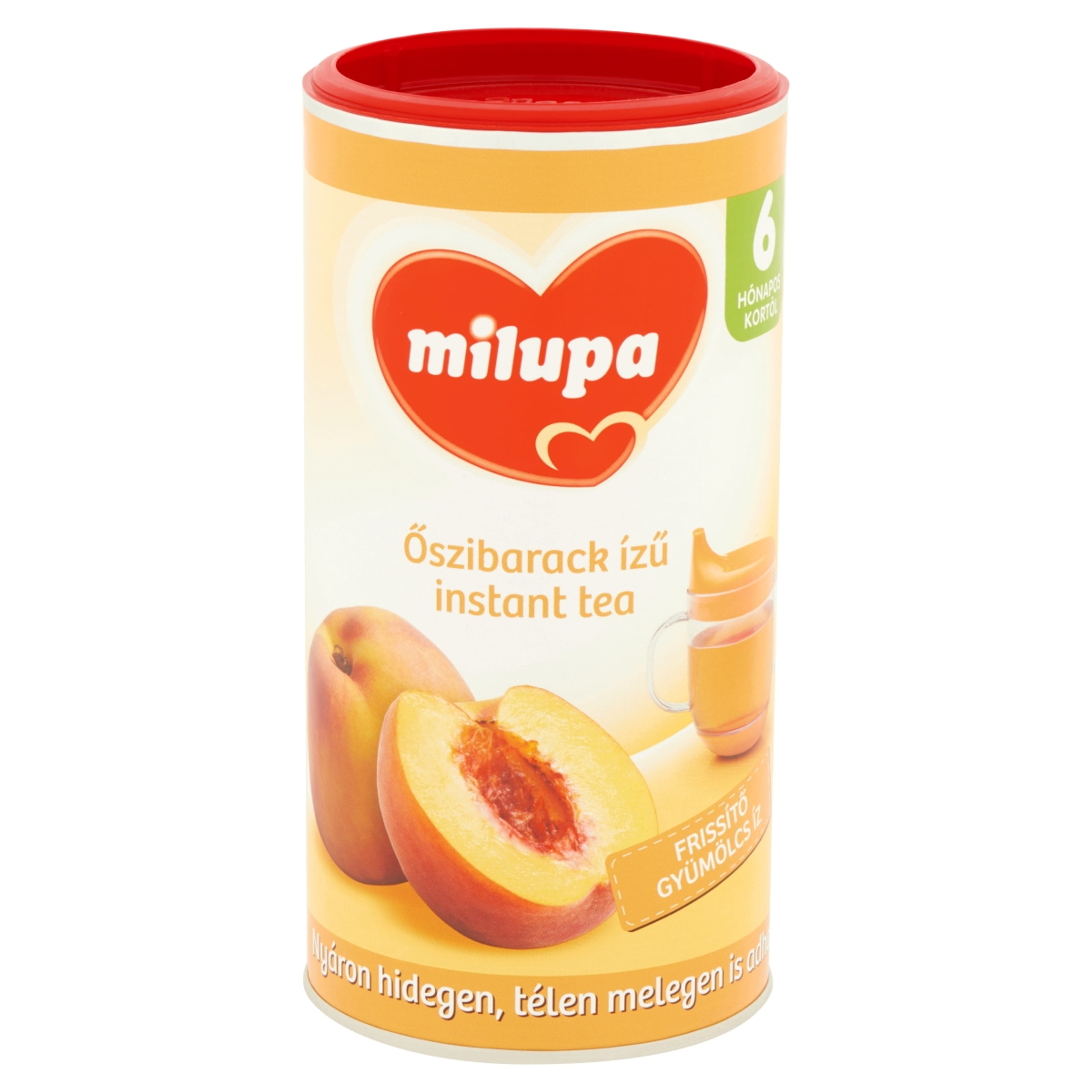 Milupa Instant Tea Őszibarack Ízű 6 Hónapos Kortól - 200 g-2