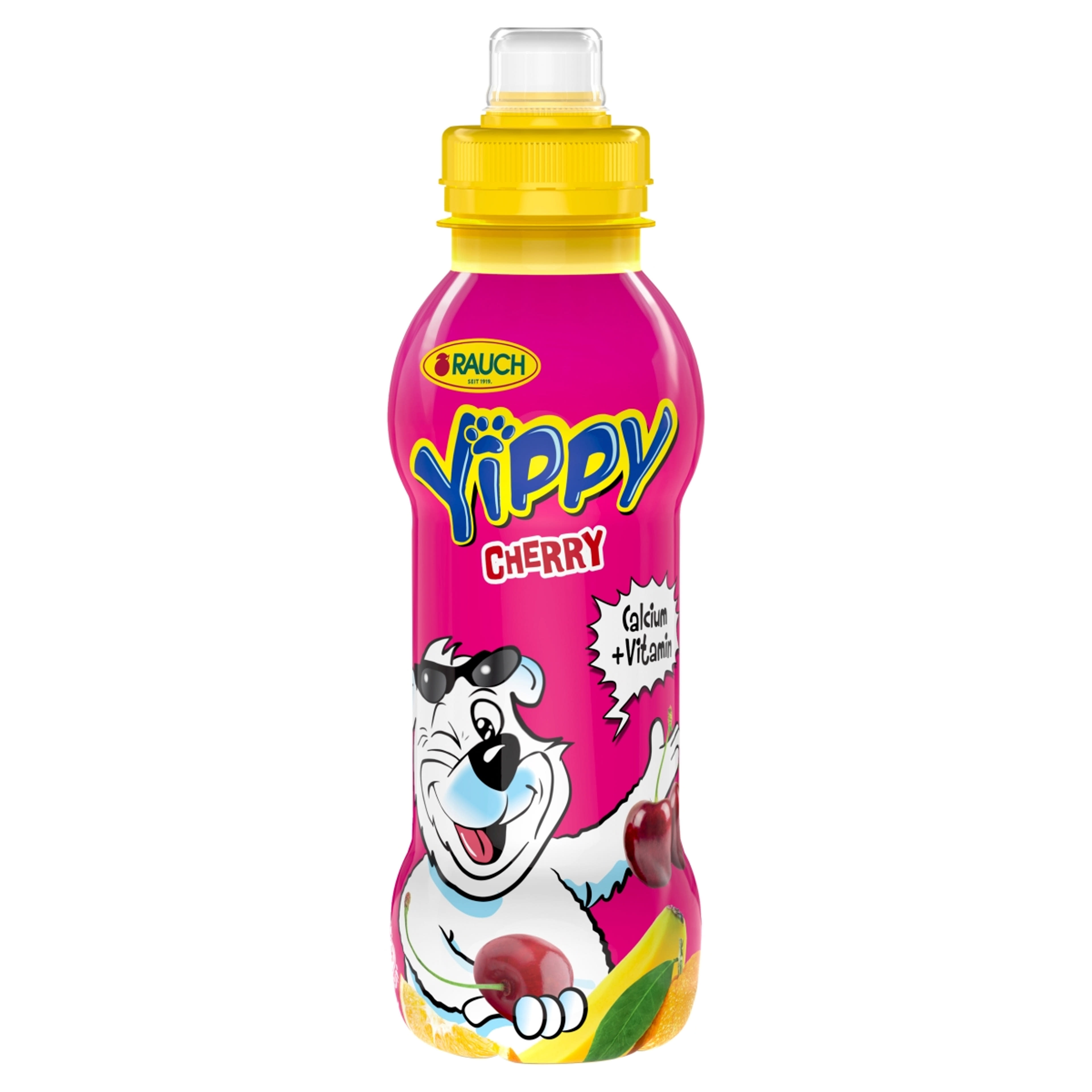 Rauch Yippy Cherry vegyes gyümölcsital - 330 ml