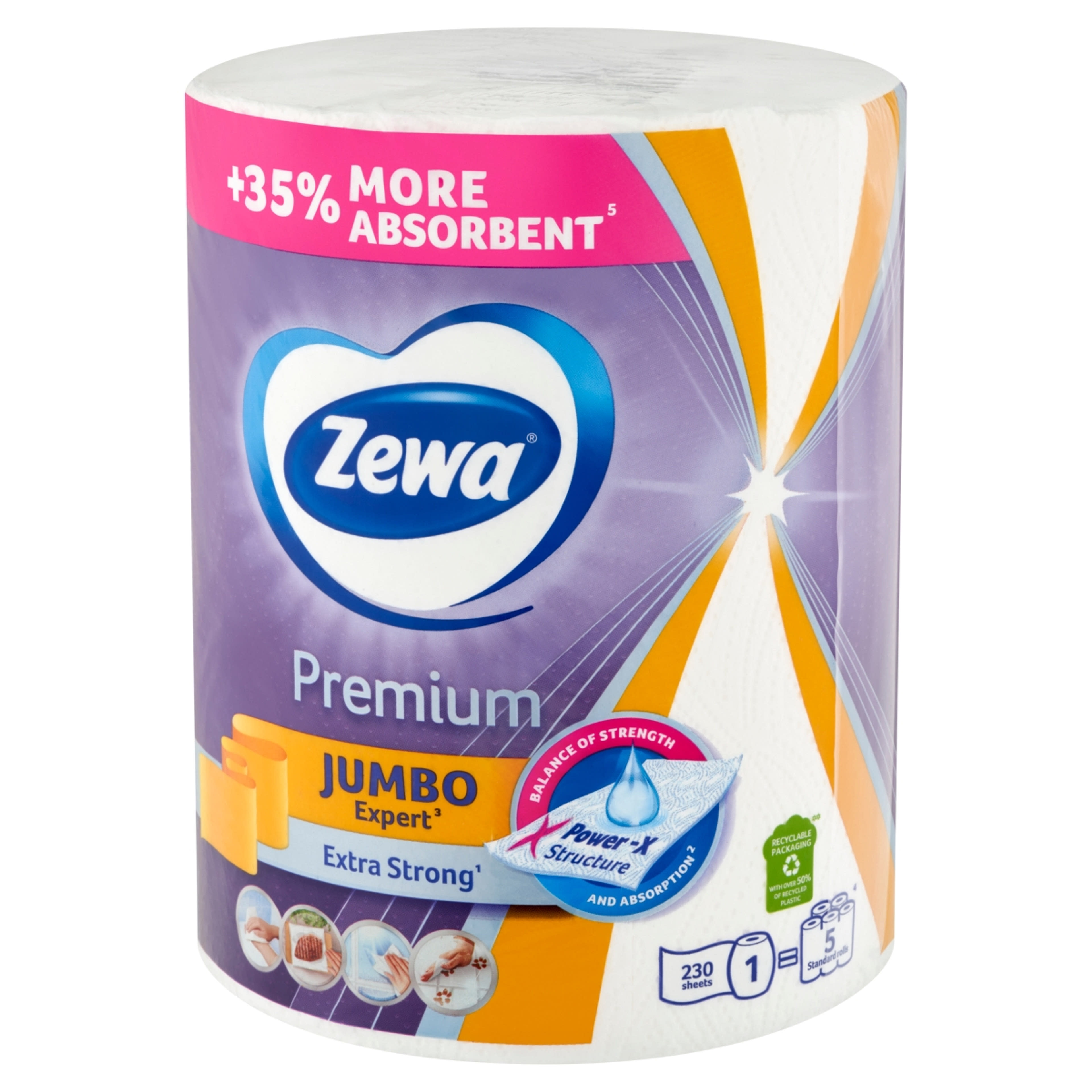 Zewa Premium Jumbo háztartási papírtörlő 3 rétegű - 1 db-2