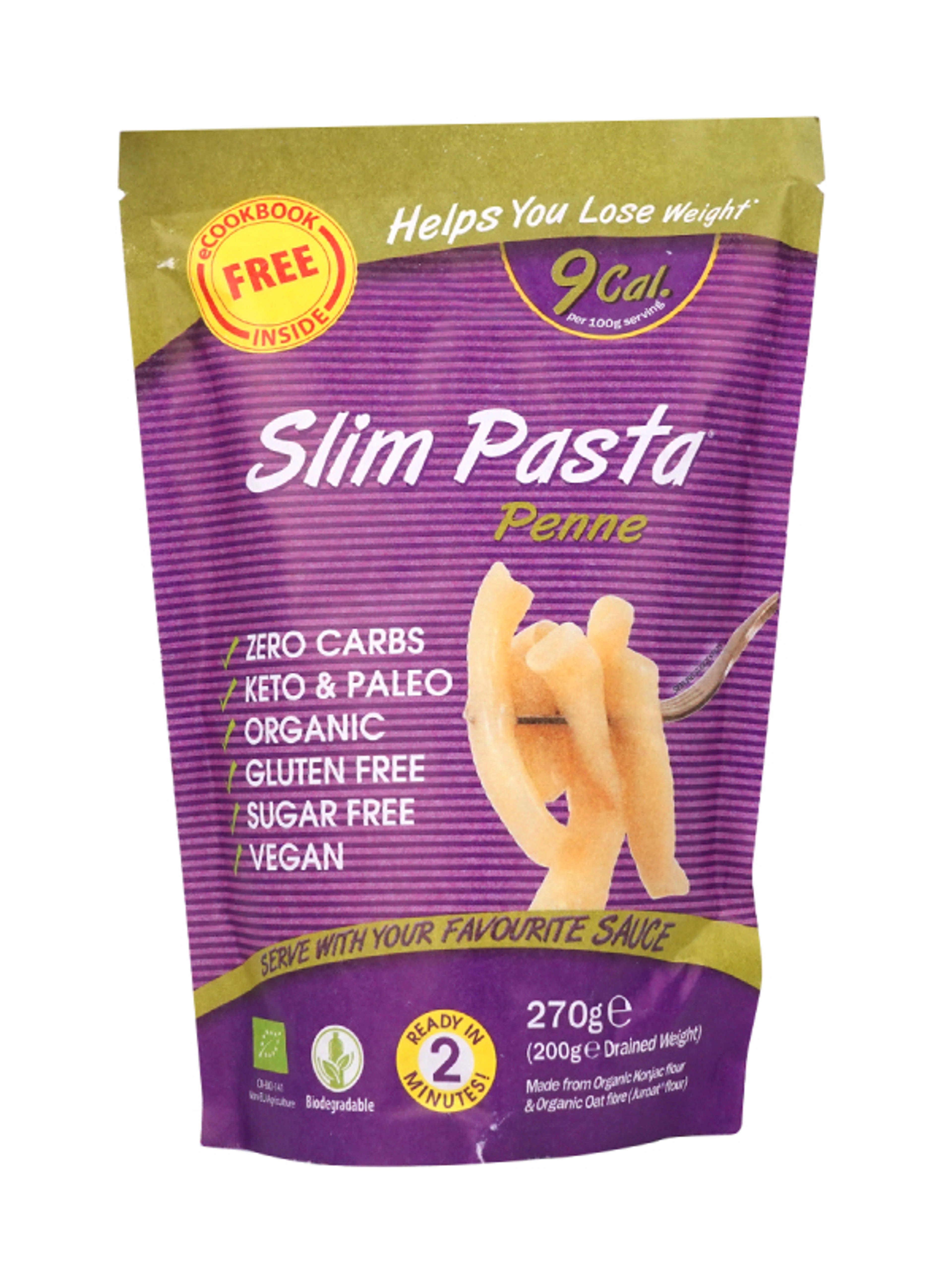 Interherb Slim Pasta penne tészta - 270 g