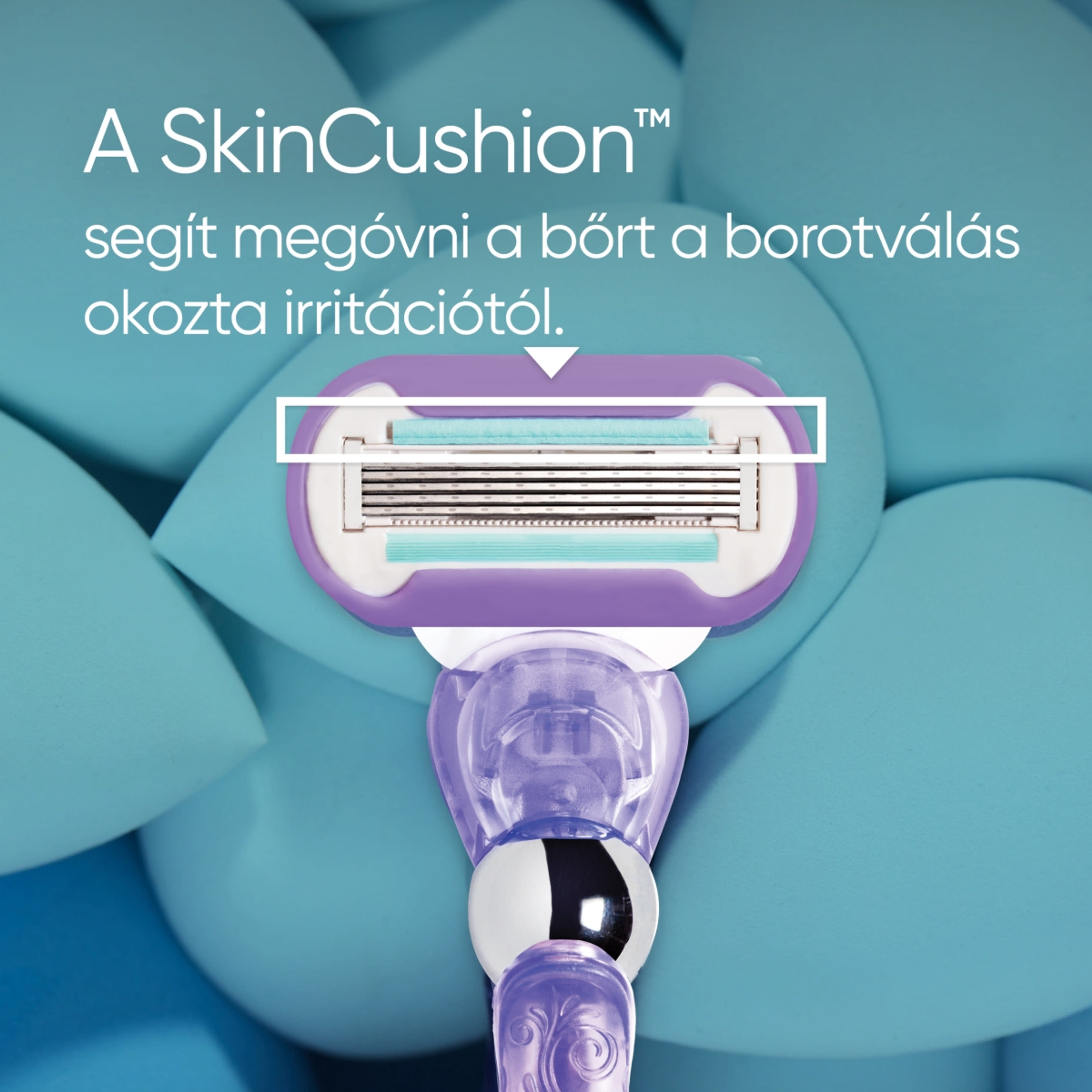 Gillette Venus Swirl borotvabetét 5 pengés - 4db-4