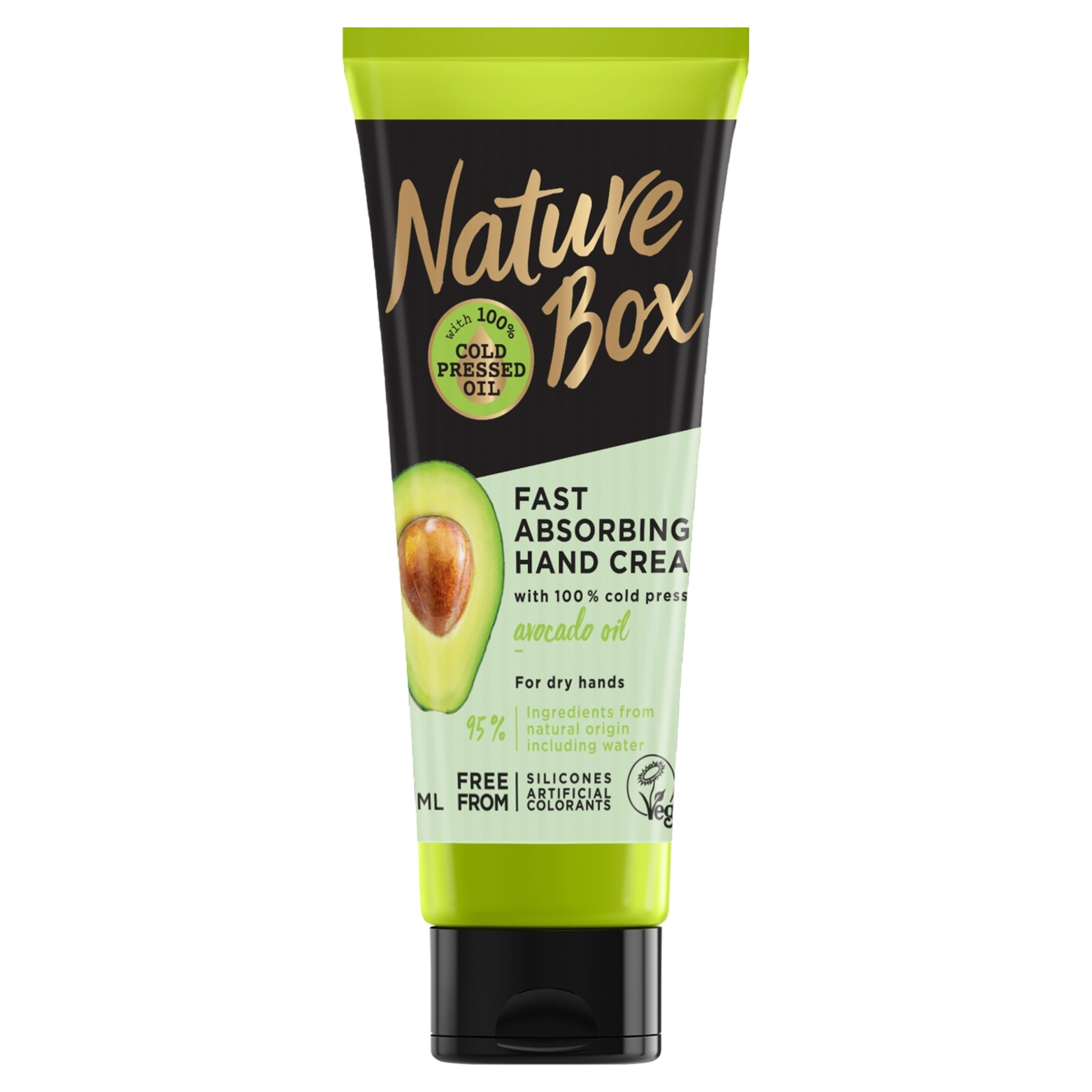 Nature Box Avokádó Olaj kézkrém - 75 ml