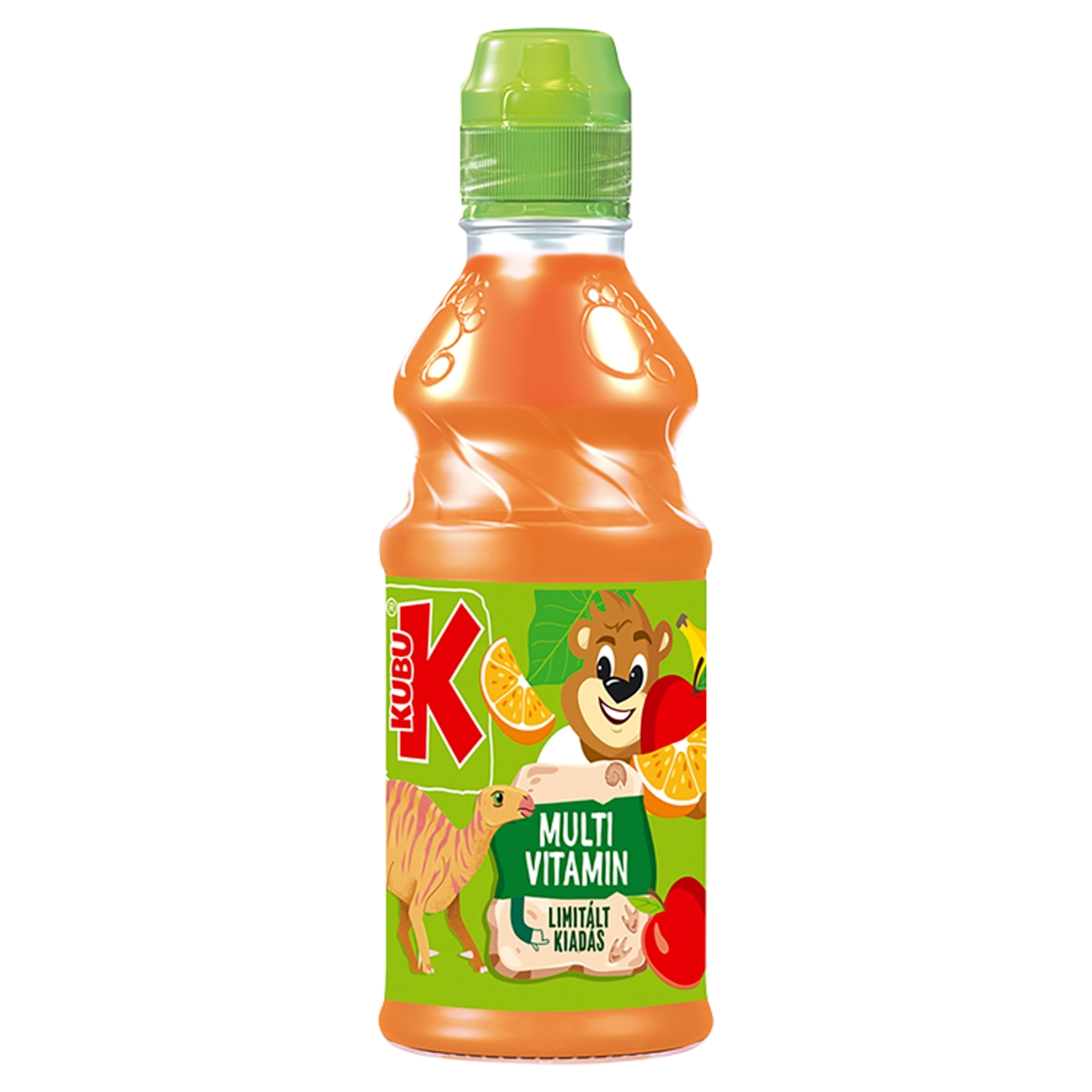 Kubu Go multivitamin gyümölcsital - 300 ml