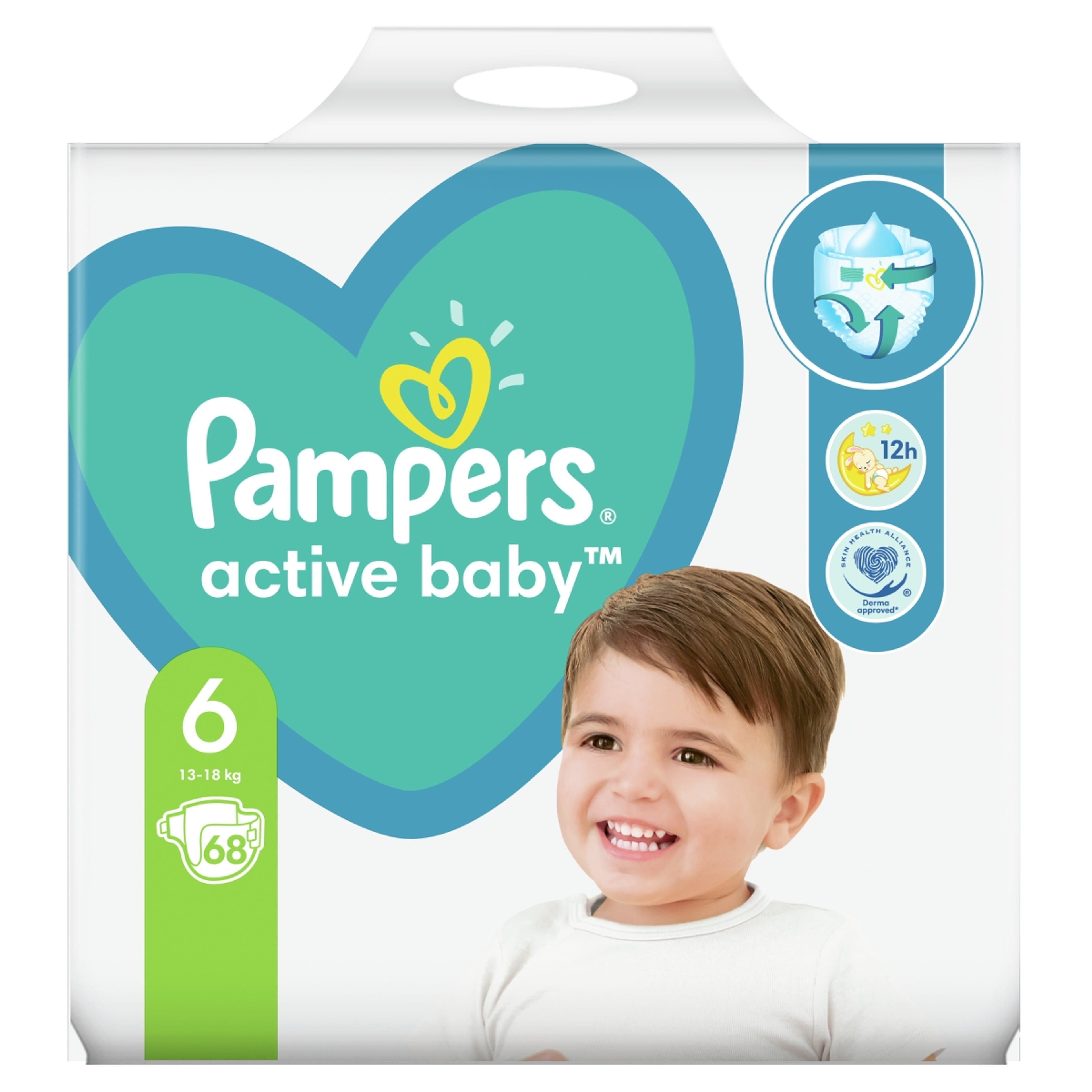 Pampers Giant Pack+ 6-os 13-18kg - 68 db-1