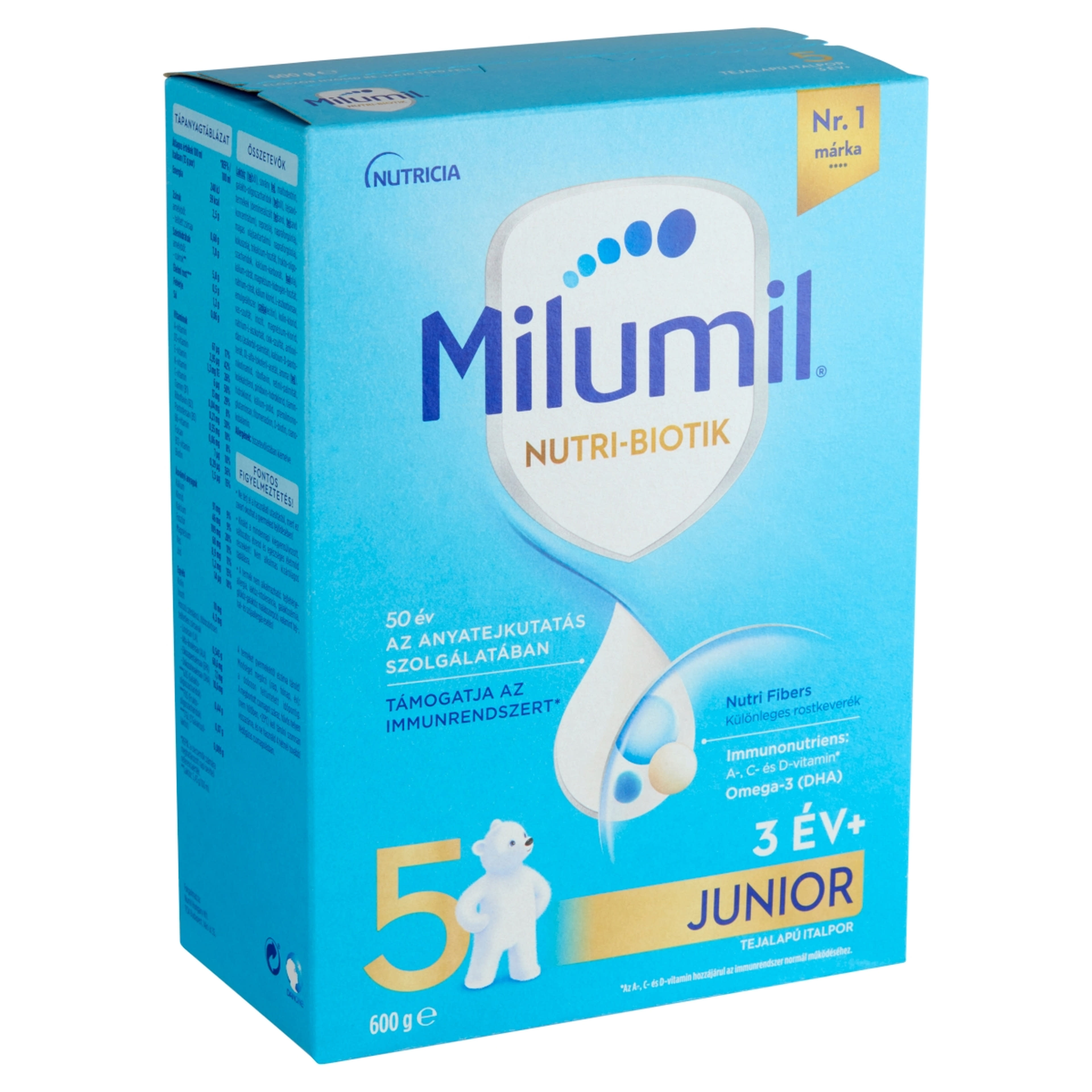 Milumil 5 Junior ital 3 éves kortól - 600 g-2