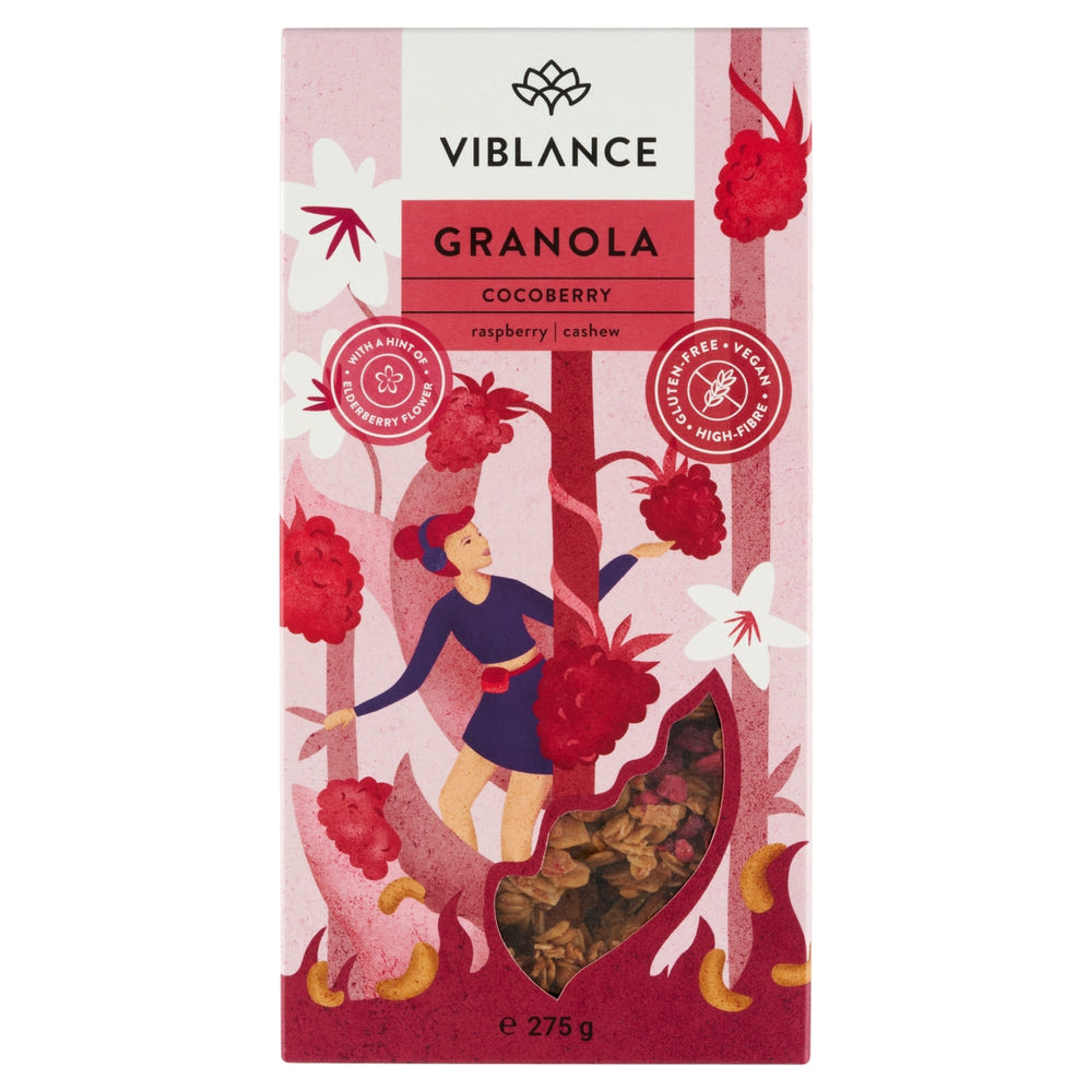 Viblance gluténmentes cocoberry granola - 275 g