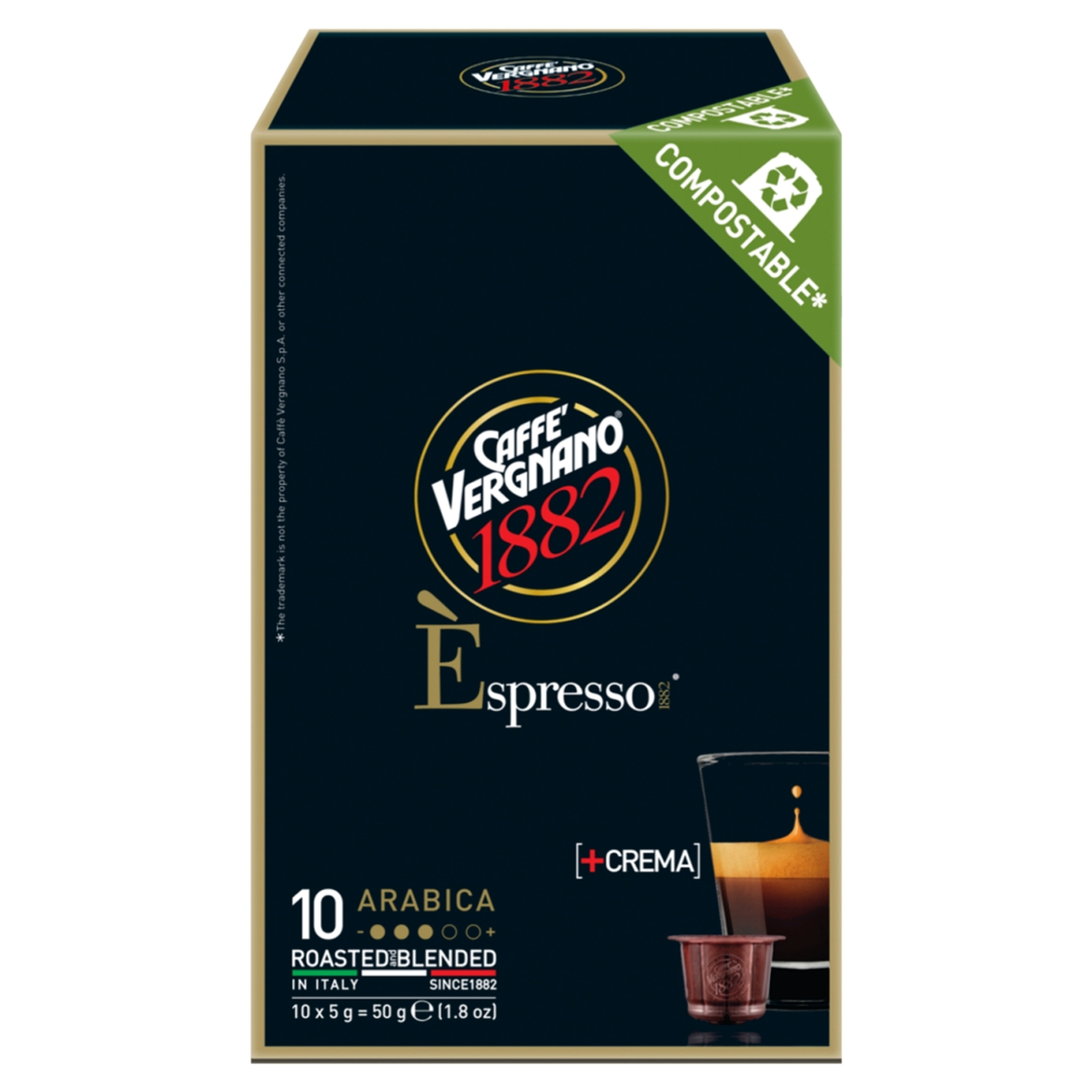 Vergnano Arabica Nespresso kávékapszula - 10 db-1