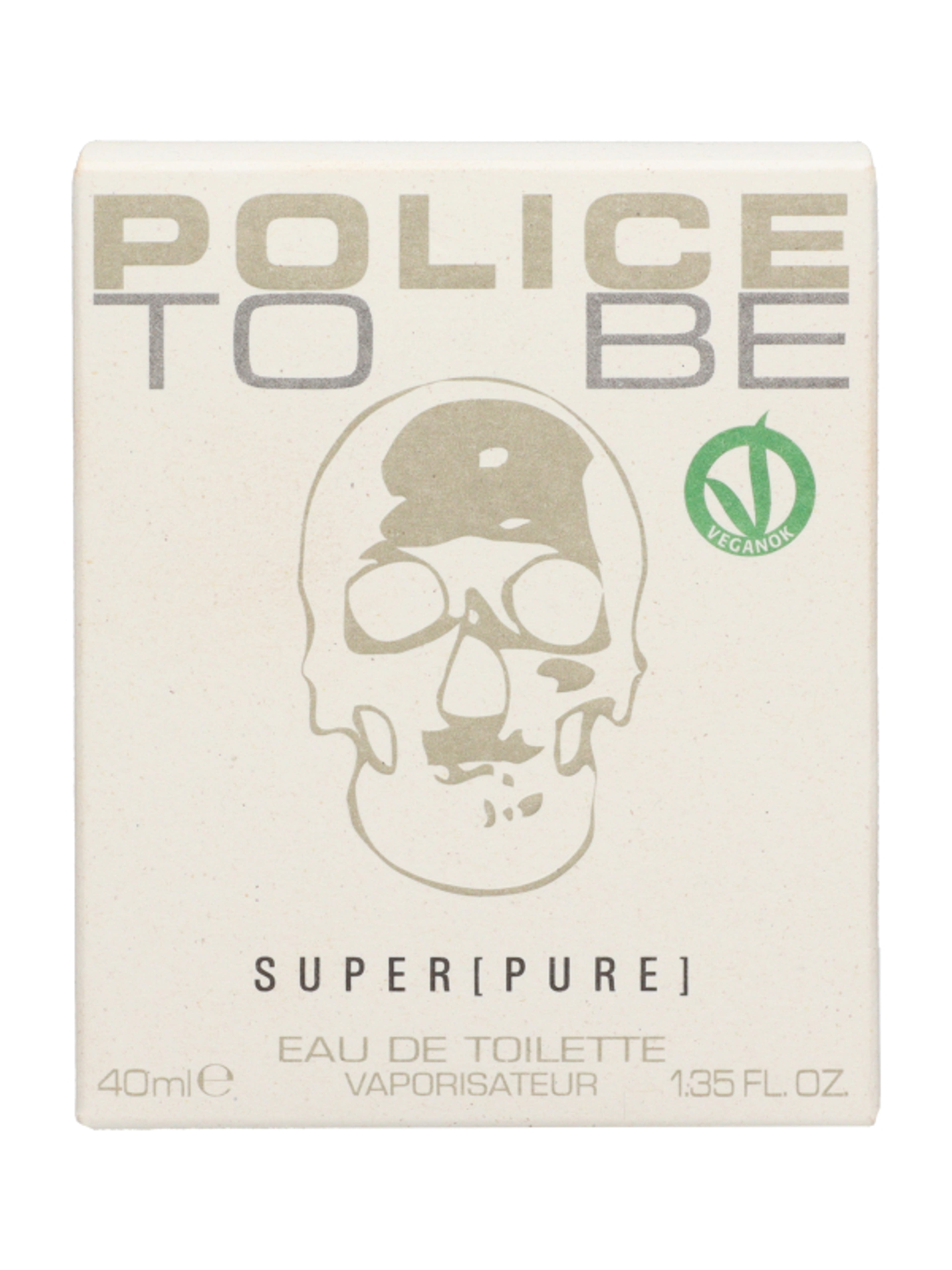 Police To Be Super Pure férfi Eau de Toilette - 40 ml