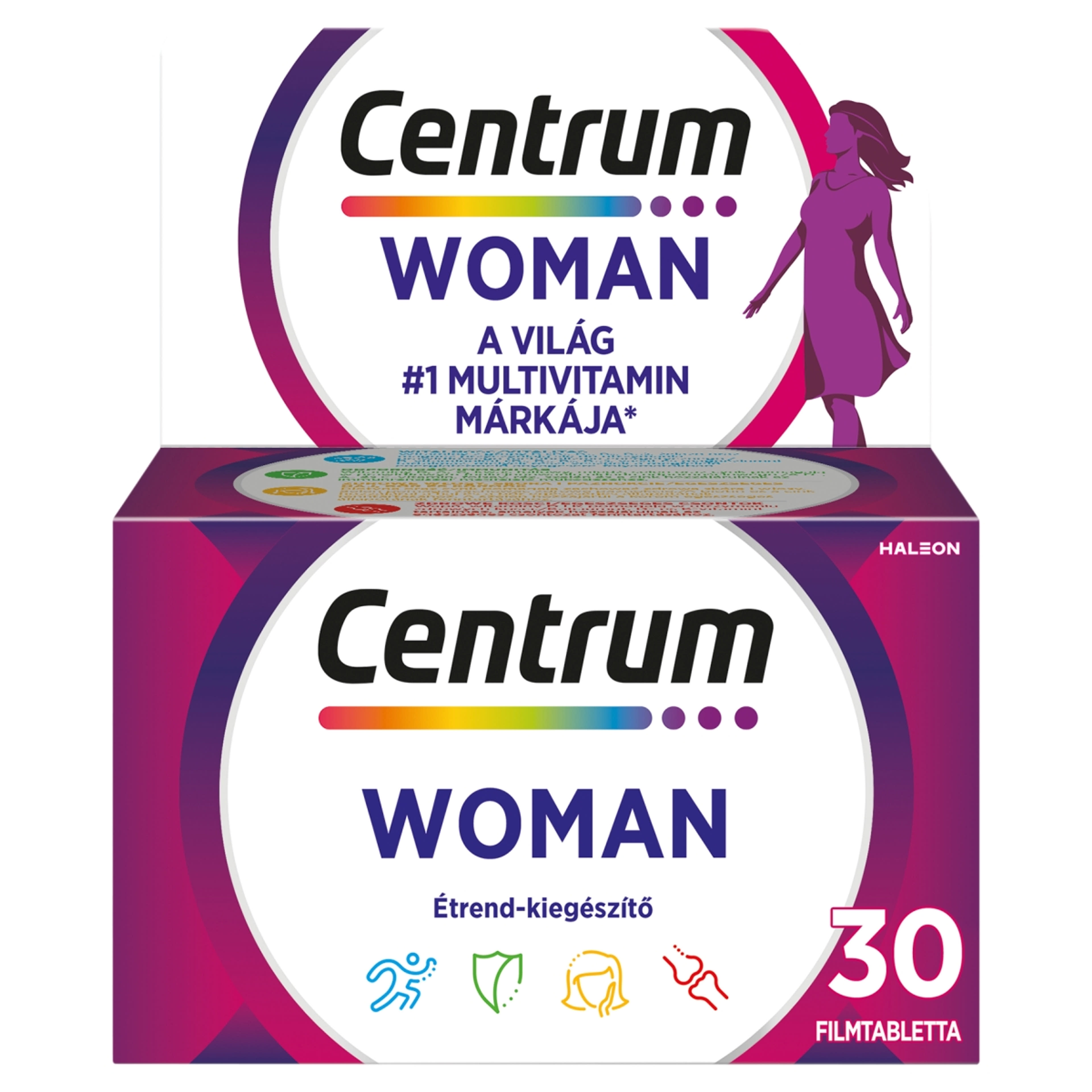 Centrum Nőknek A-tól Z-ig multivitamin tabletta - 30 db-1