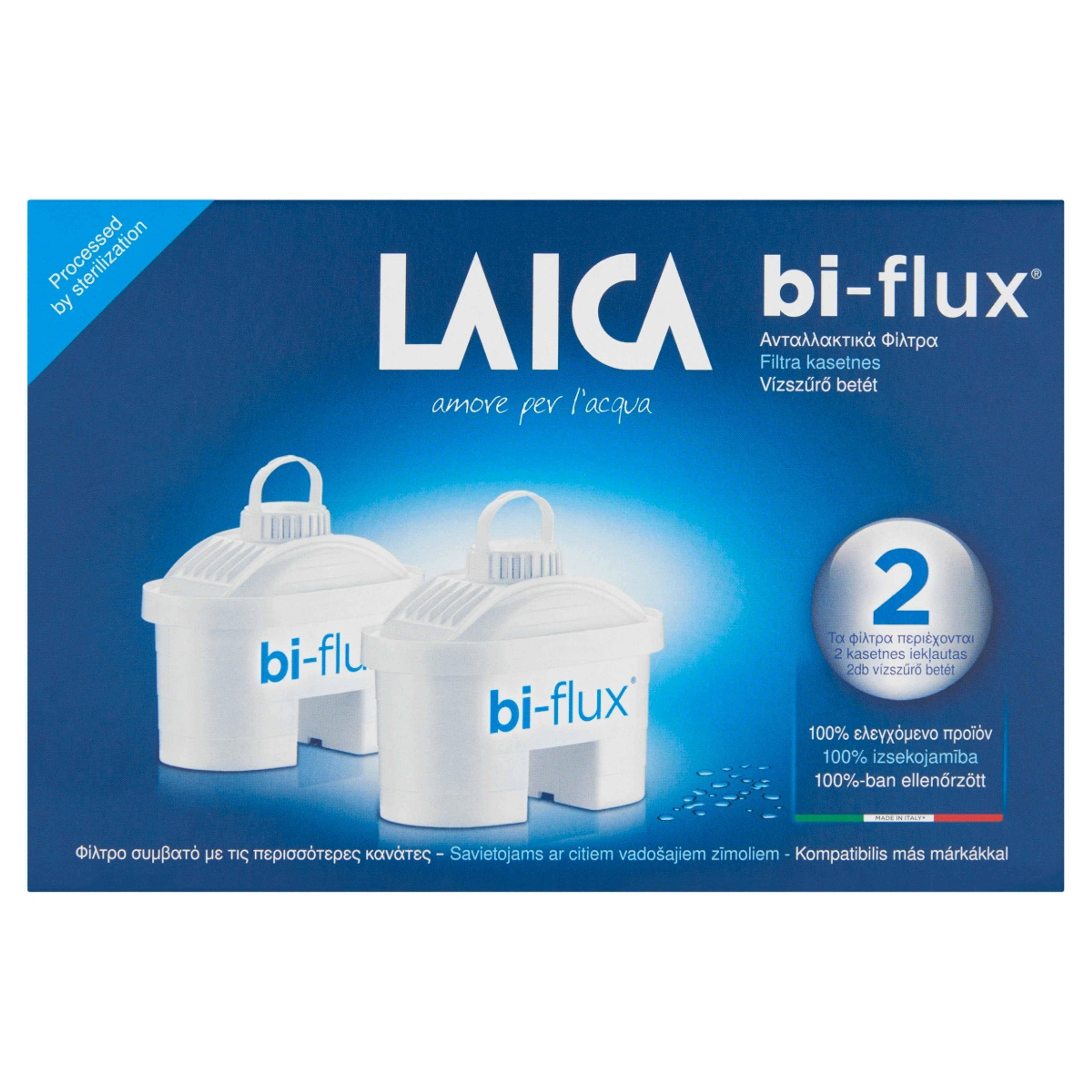 Laica Bi-Flux vízszűrő betét - 2 db