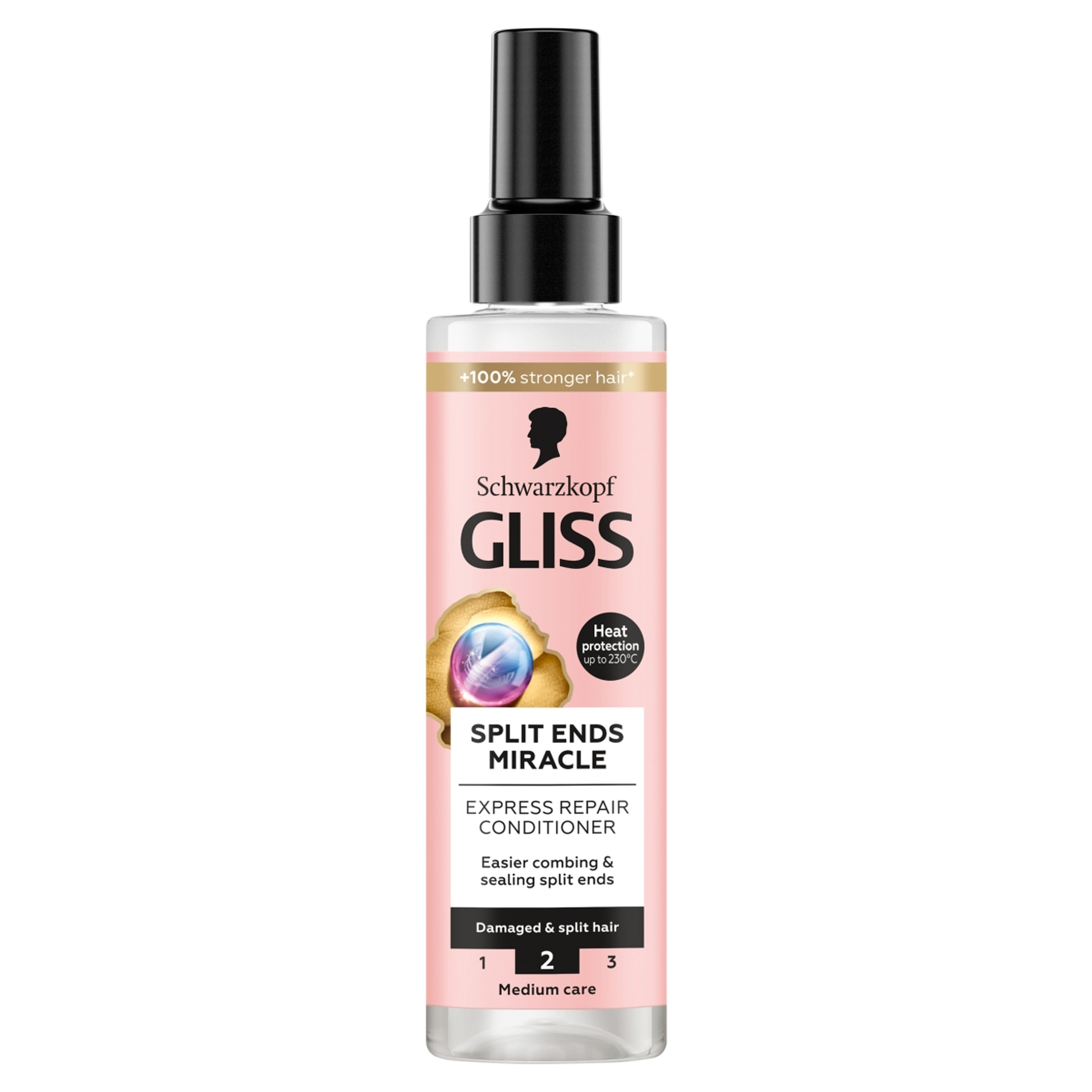 Gliss Express Repair Split Ends Miracle hajregeneráló balzsam - 200 ml