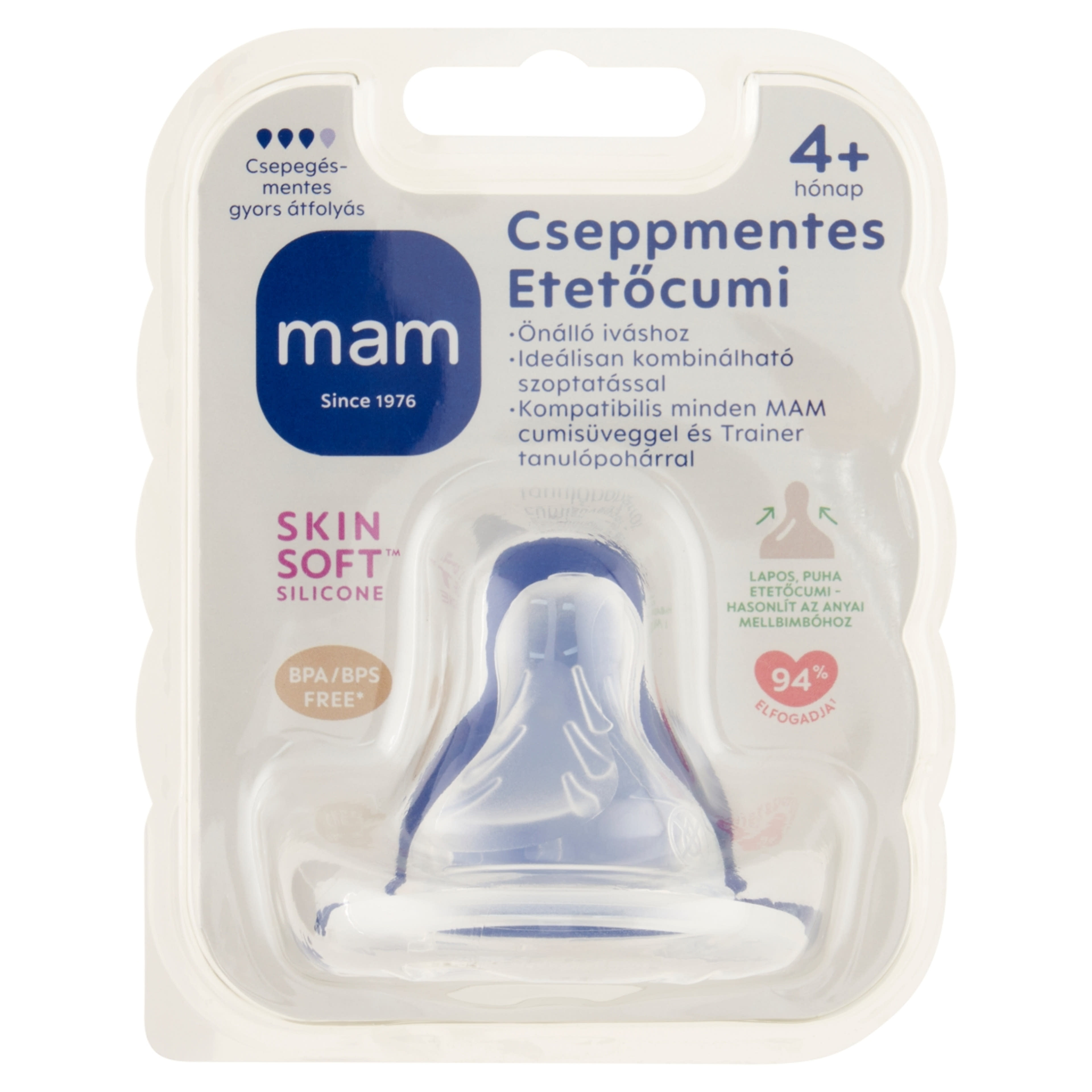 Mam  Etetőcumi 4 Hónapos Kortól - 1 db-1