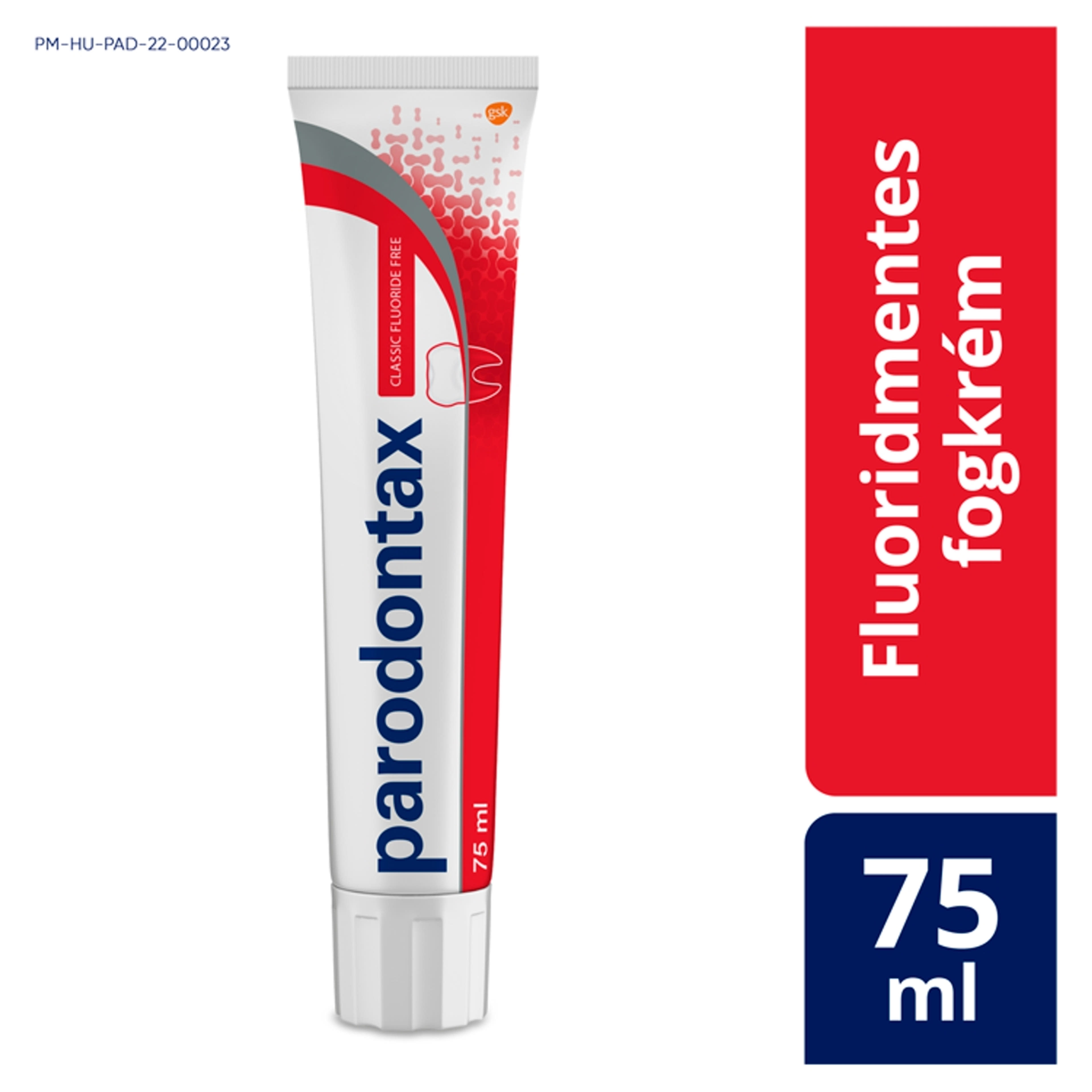 Parodontax Classic Flouridmentes fogkrém - 75 ml-4