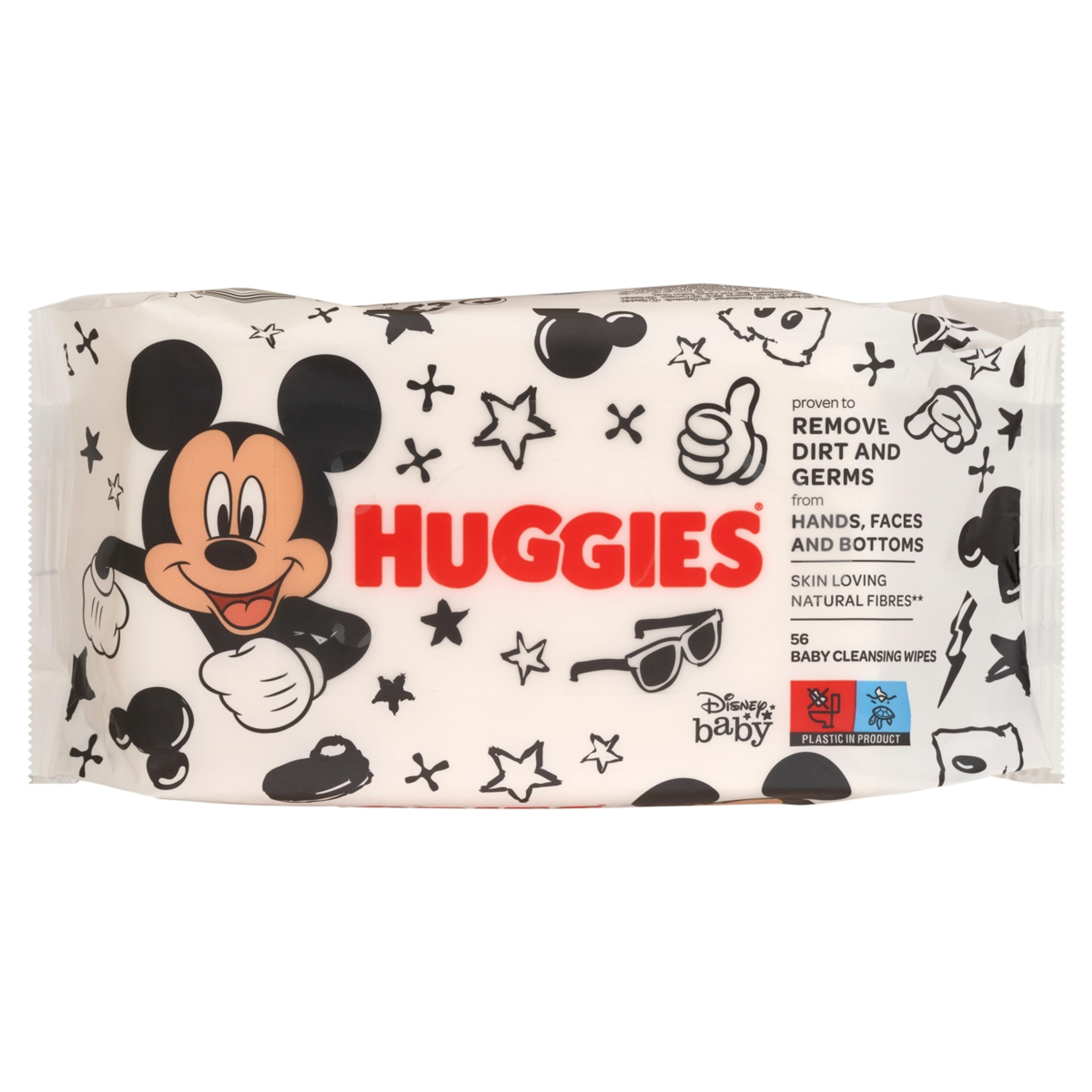 Huggies Mickey Mouse nedves törlőkendő - 56 db