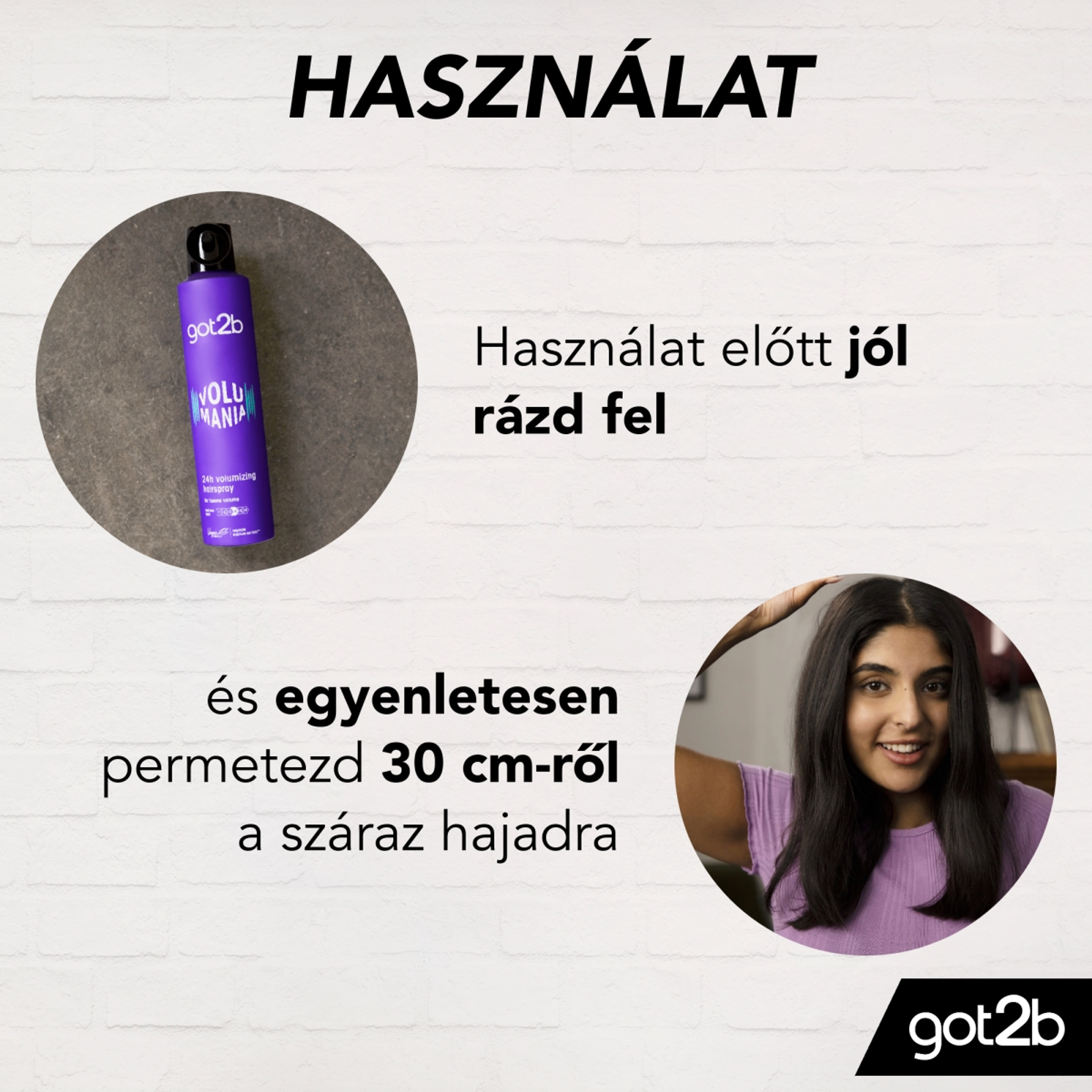 Got2b Volumania Hajformázó hajlakk - 300 ml-3