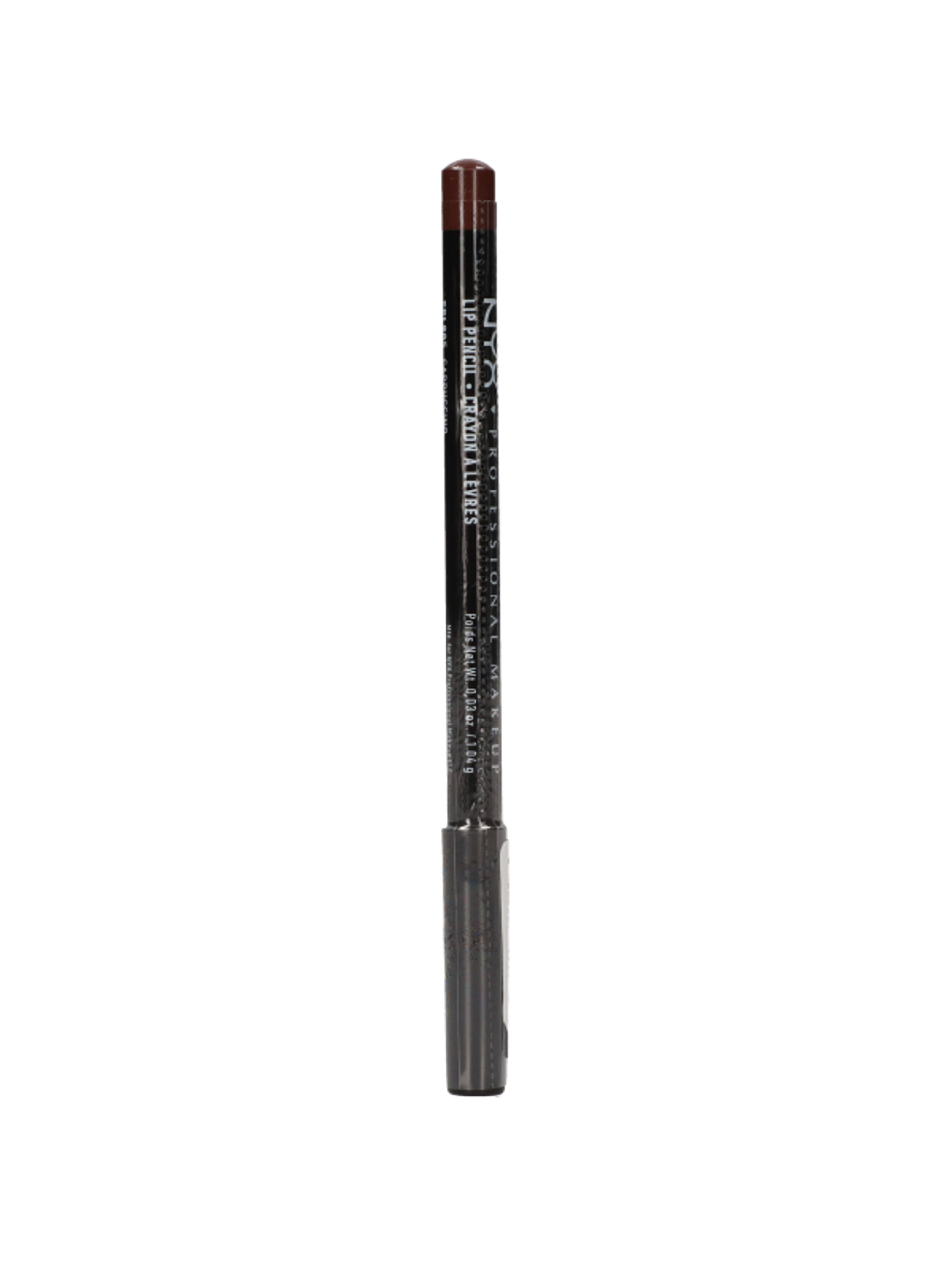 NYX Professional Makeup Slim Lip Pencil ajakkontúr ceruza, Capuccino - 1 db-6
