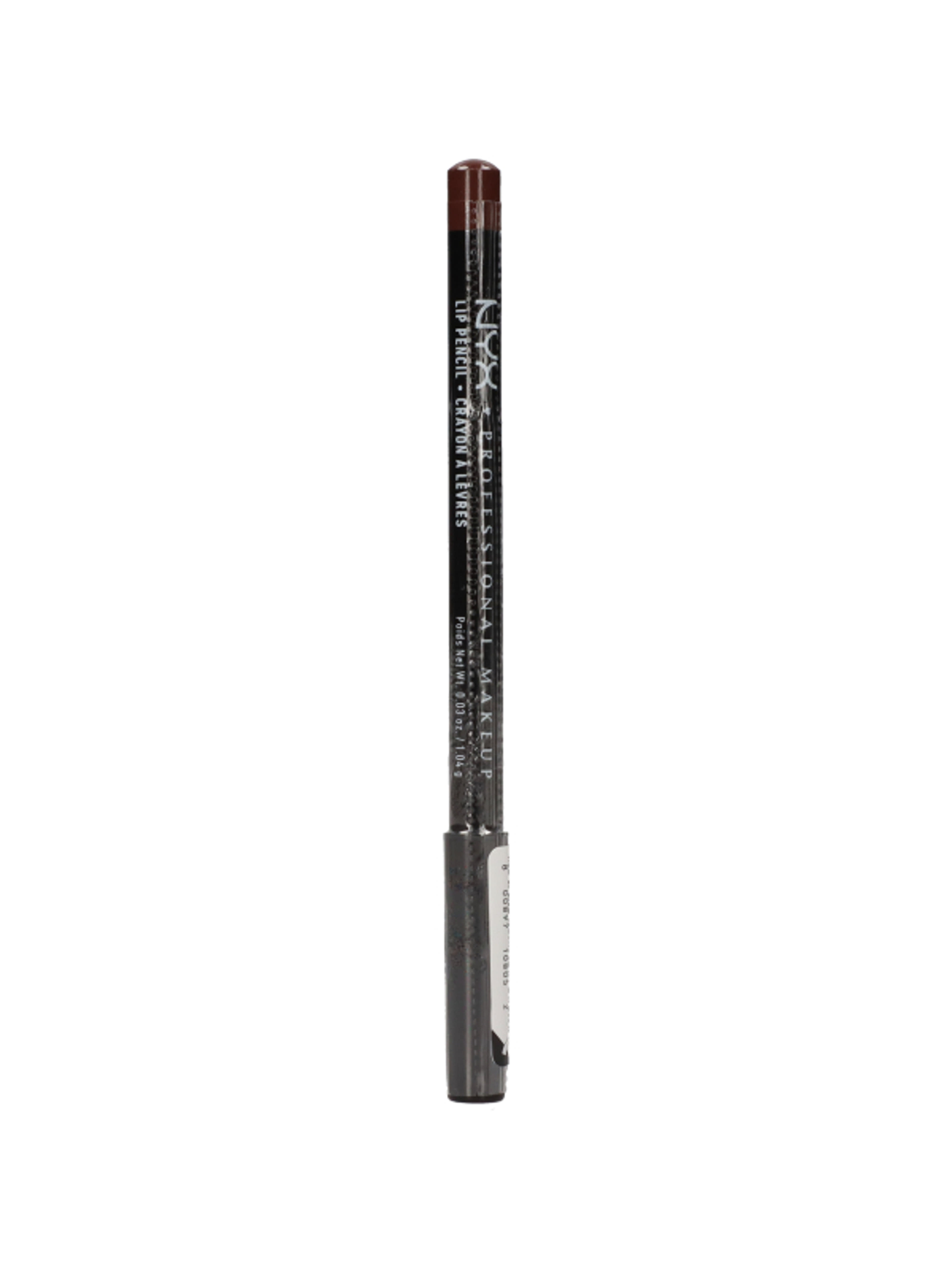 NYX Professional Makeup Slim Lip Pencil ajakkontúr ceruza, Capuccino - 1 db-2
