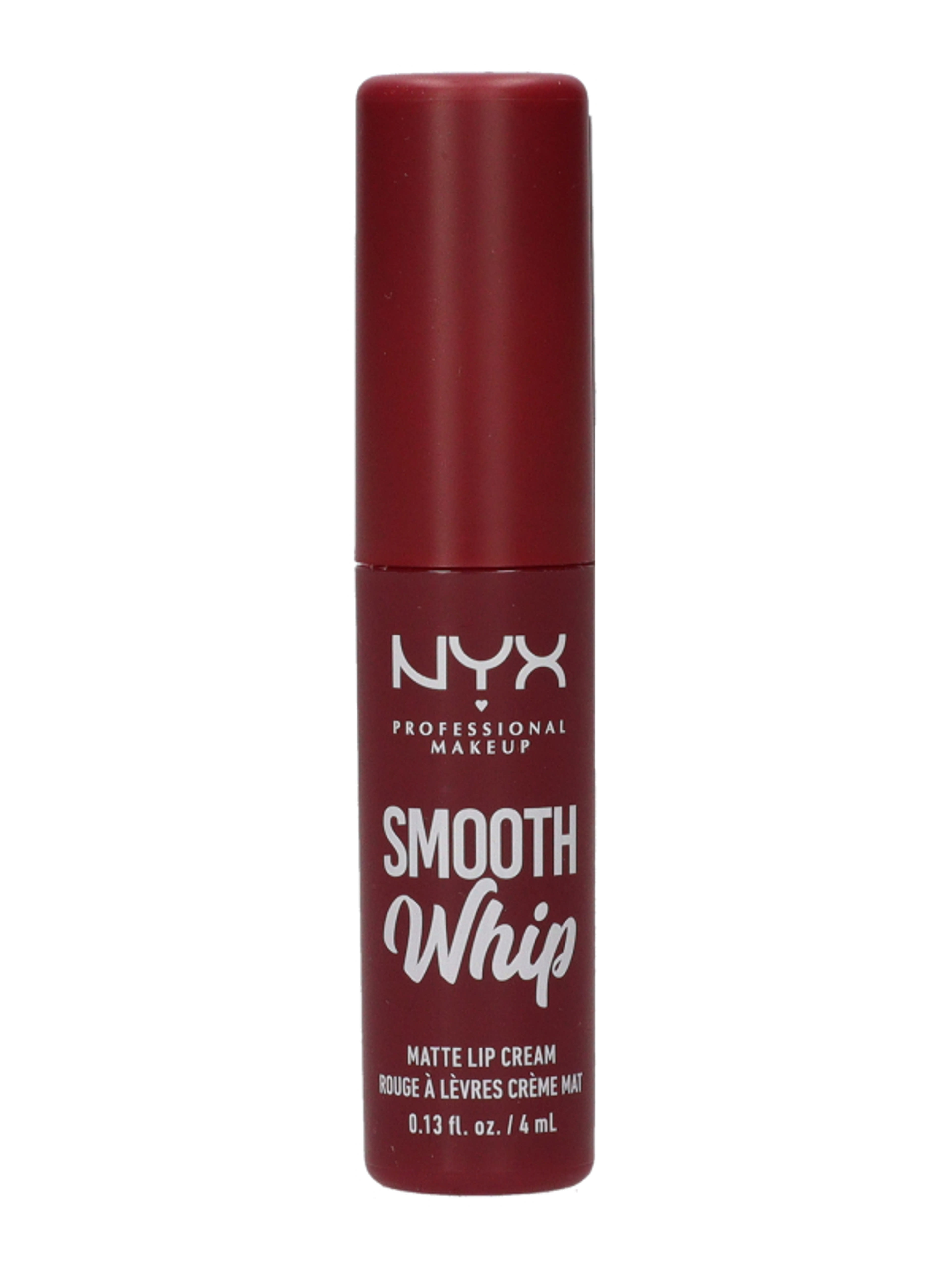 NYX Professional Makeup Smooth Whip Matte Lip Cream folyékony matt rúzs /Velvet Robe - 1 db-1