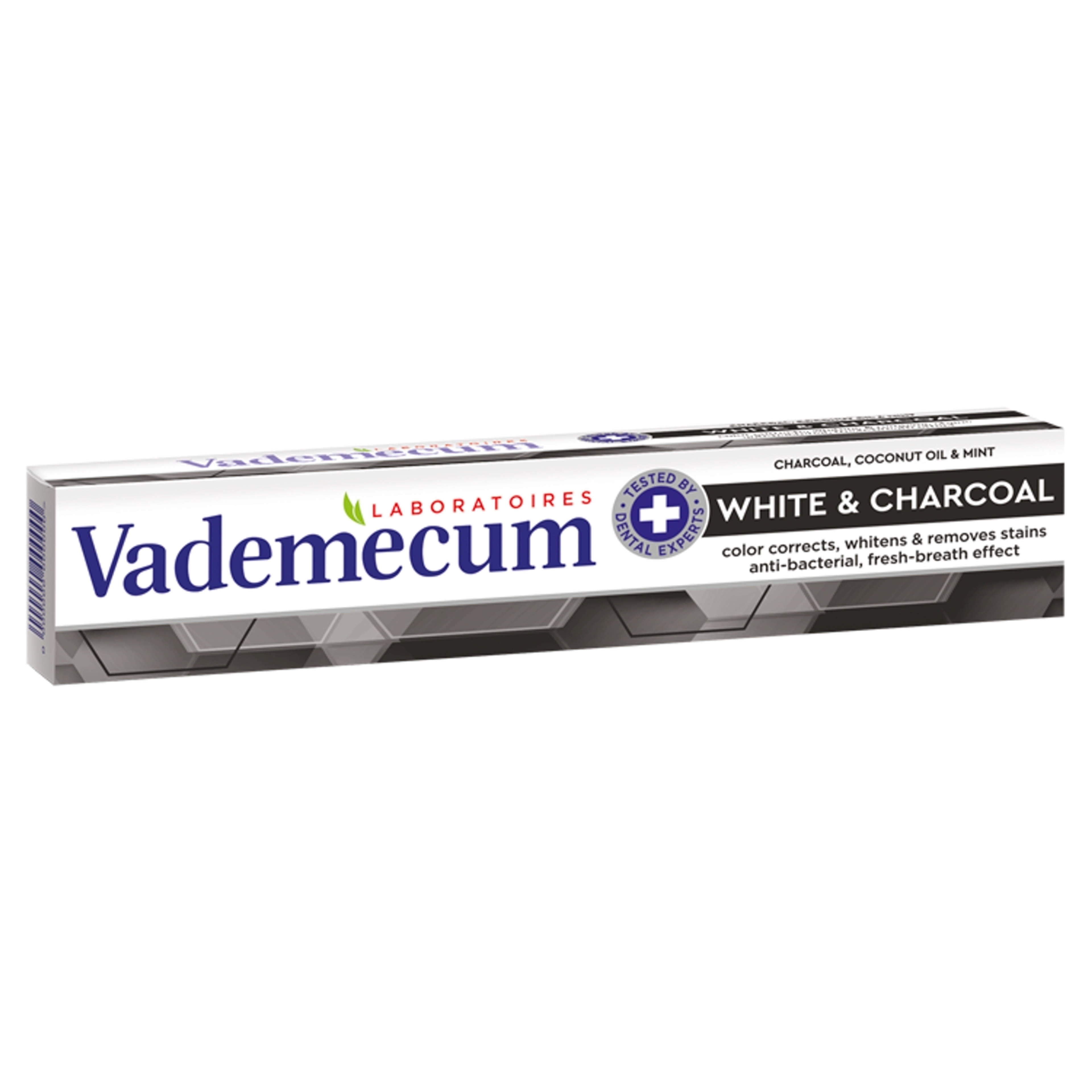 Vademecum White&Charcoal fogkrém - 75 ml