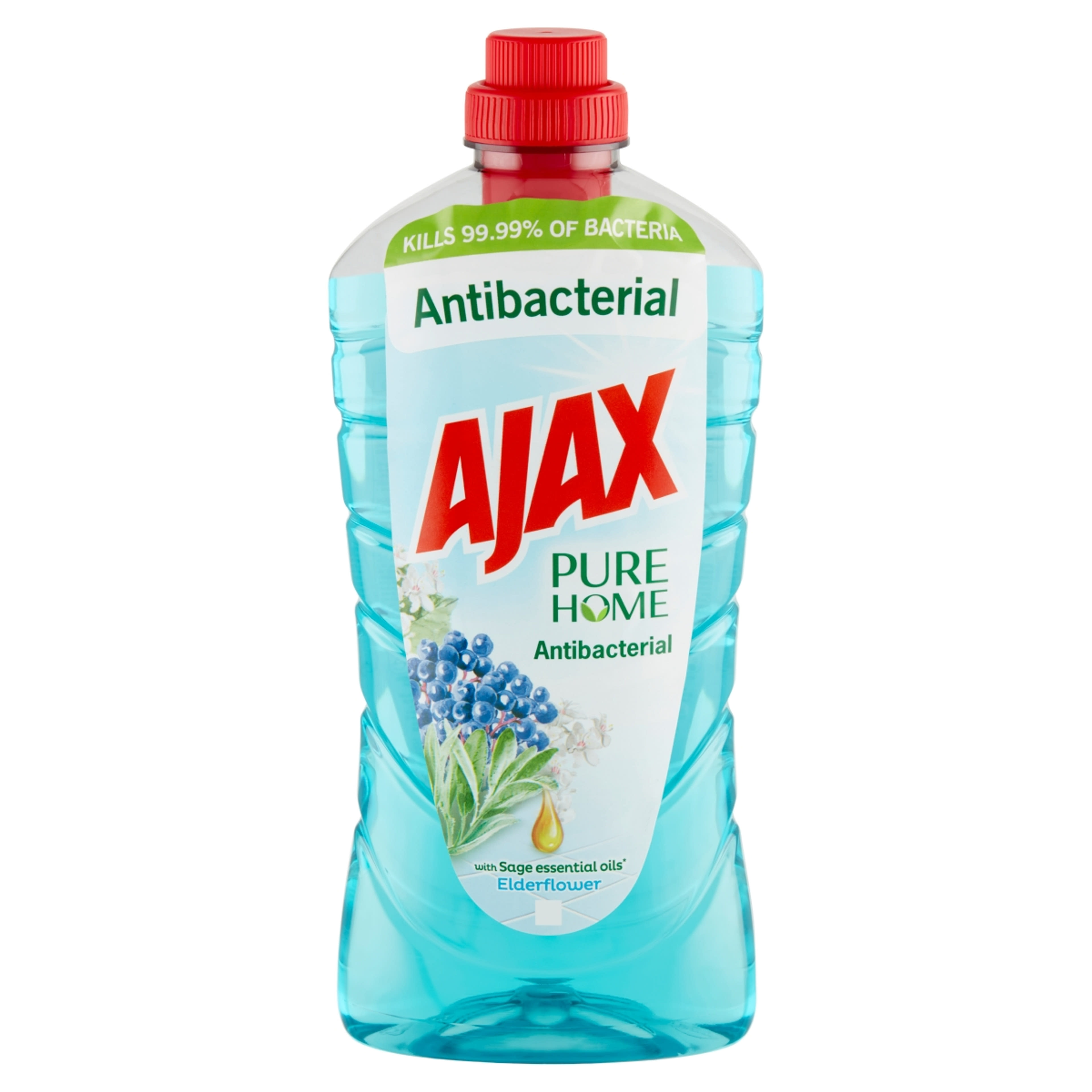 Ajax Pure Home Bodzavirág & Zsálya antibakteriális tisztítószer - 1 l-2