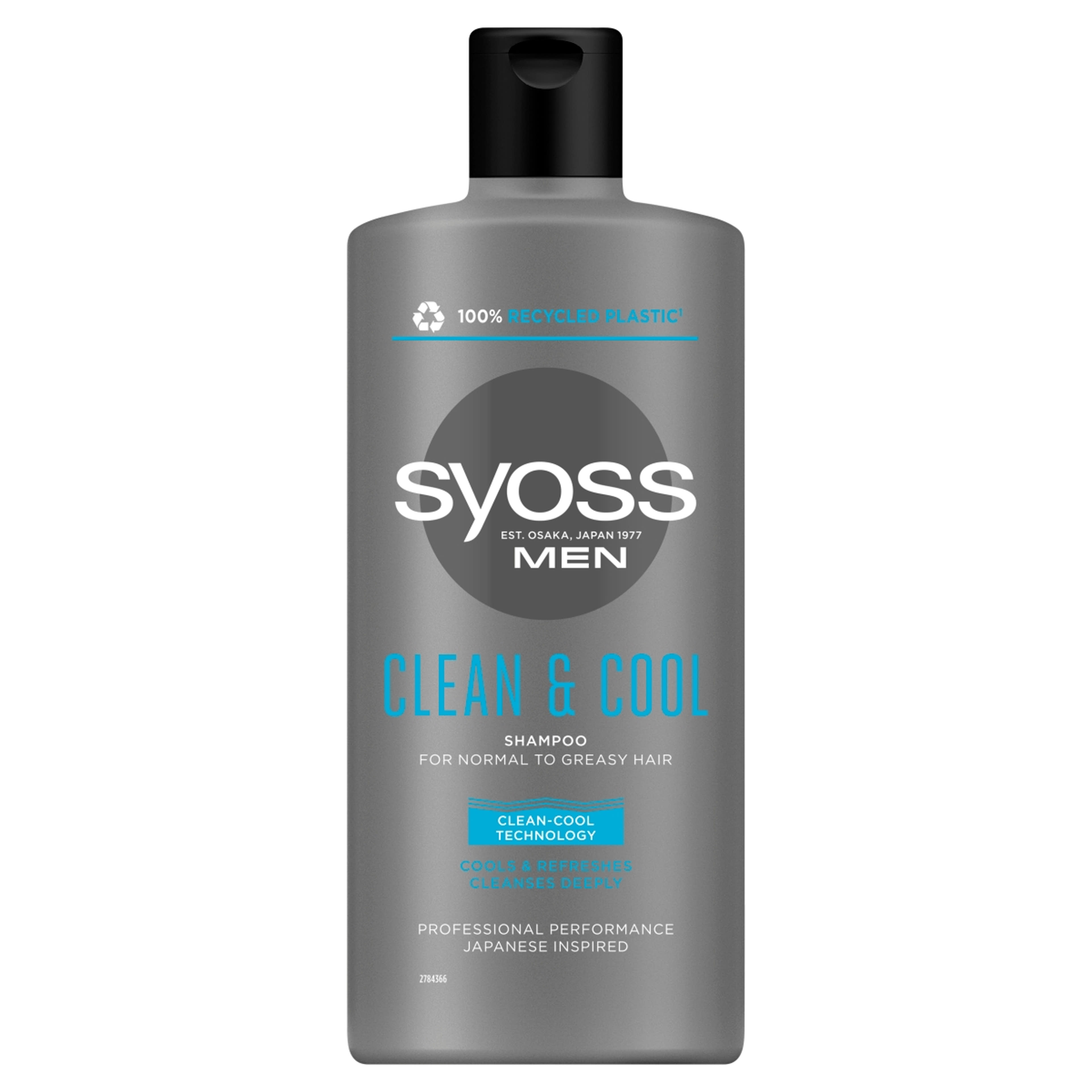 Syoss Clean&Cool sampon férfi - 440 ml-1