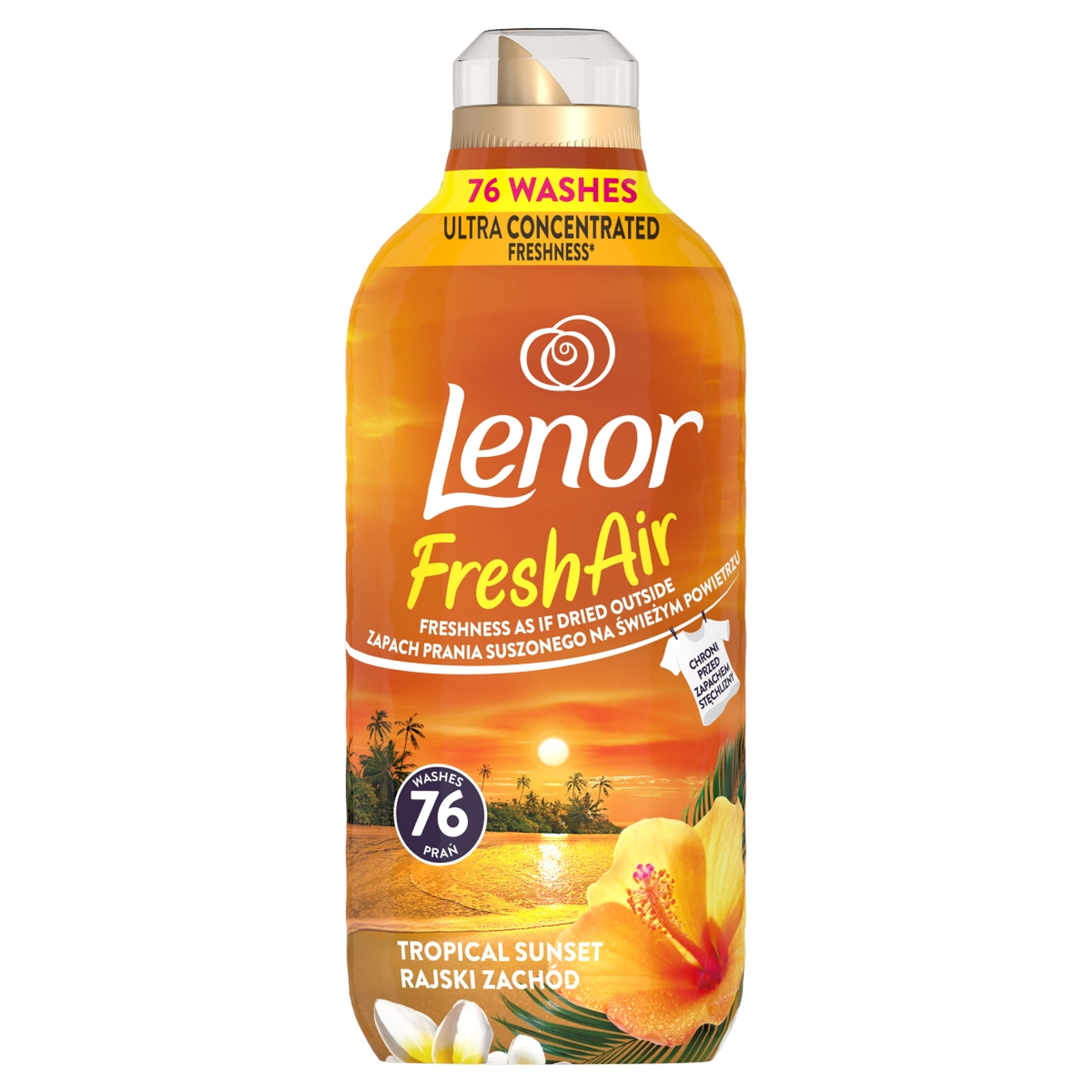 Lenor Tropical Sunset öblítő 76 mosáshoz - 1064 ml