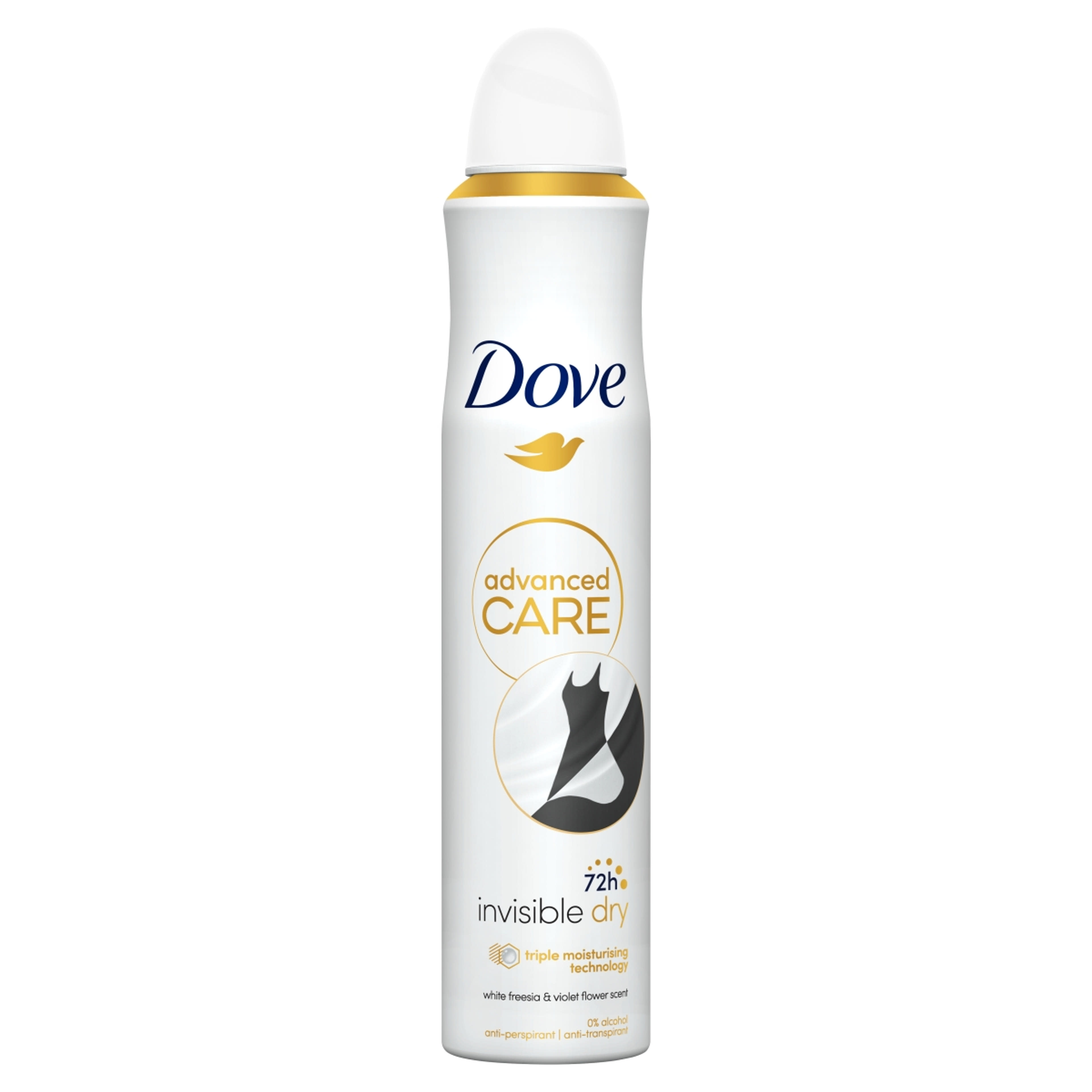 Dove Advanced Care Invisible Dry dezodor spray - 200 ml-1