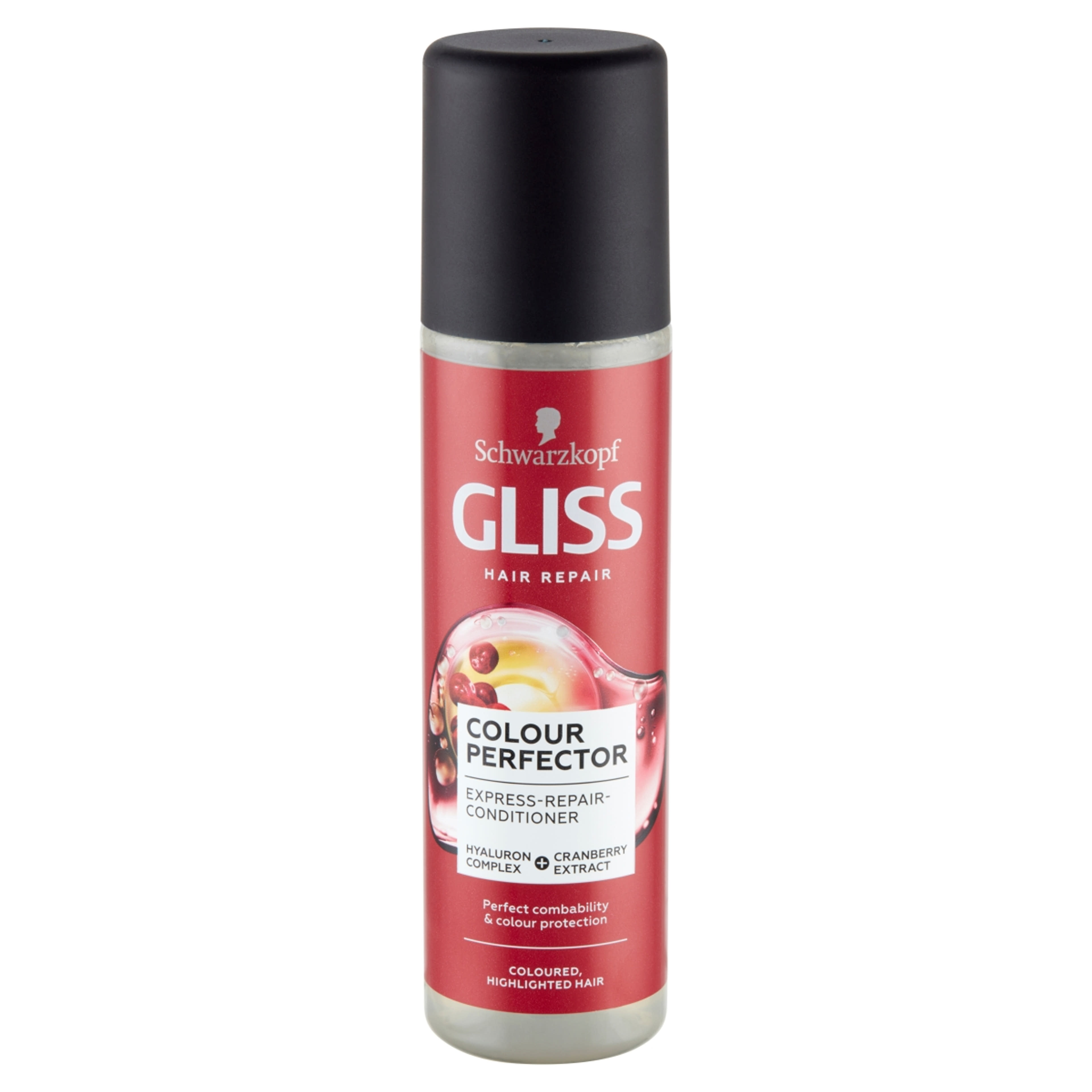 Gliss Express Repair - Ragyogó szín és védelem hajregeneráló balzsam - 200 ml-2