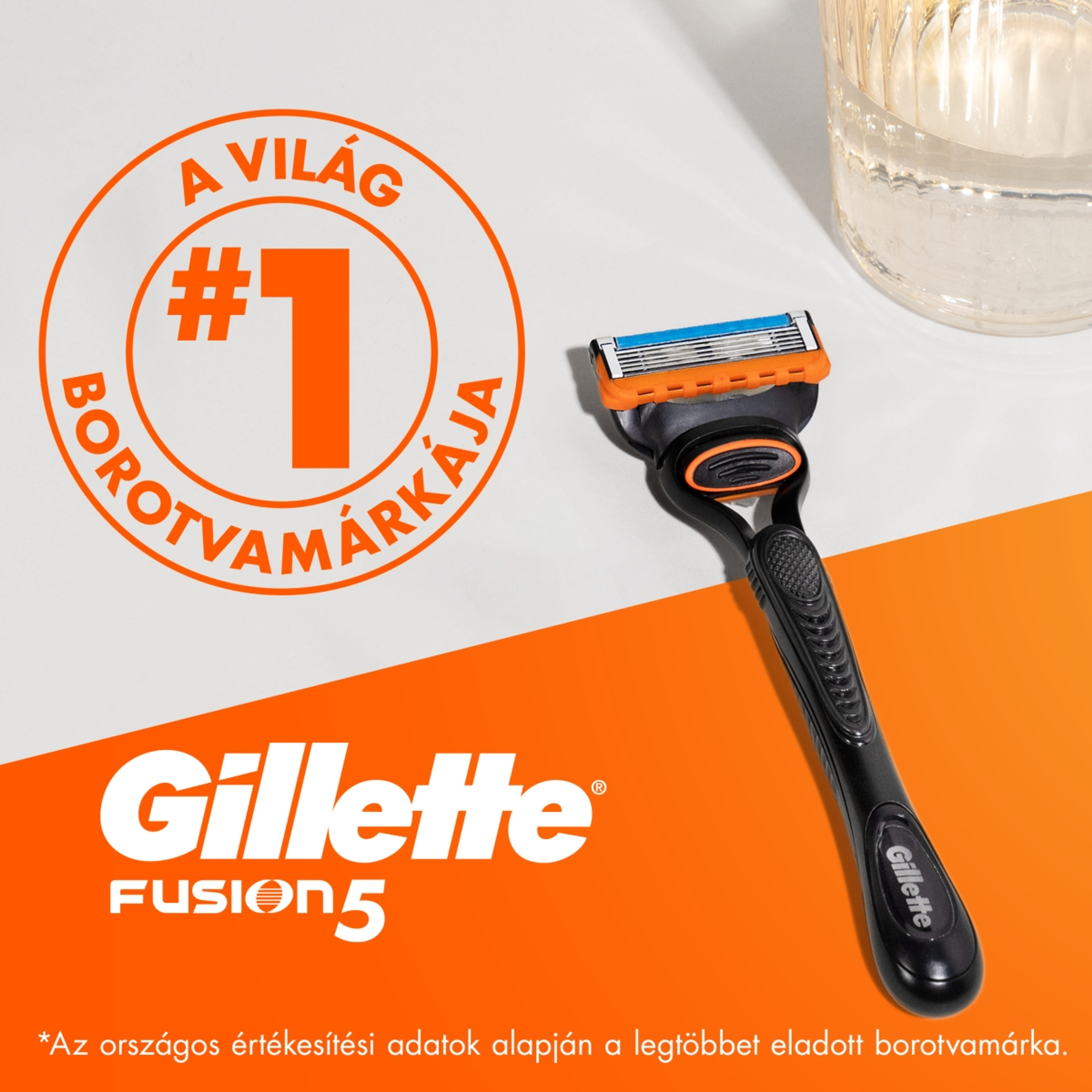 Gillette Fusion5 borotva+11 db betét - 1 db-7