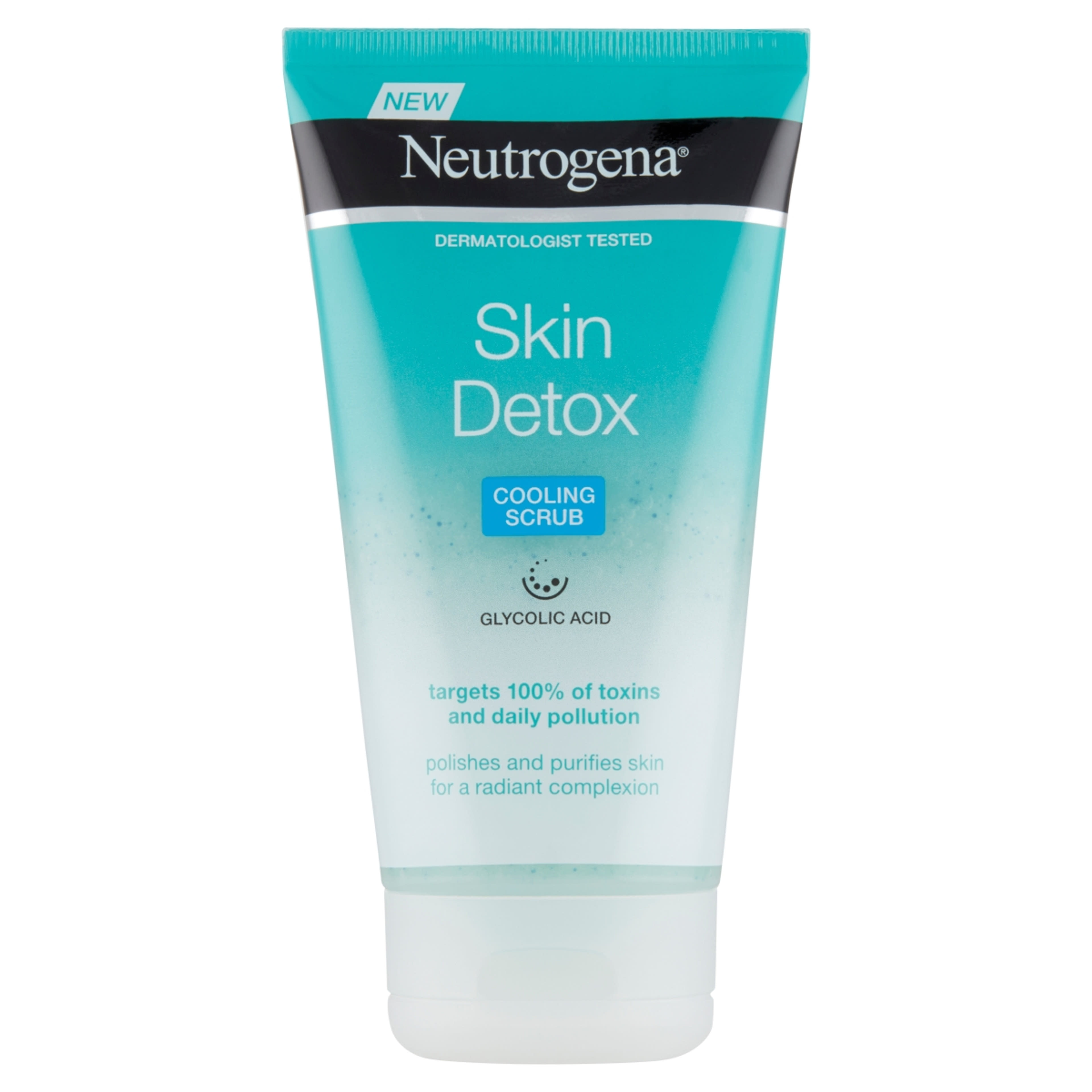 Neutrogena skin detox arctisztító bőrradír - 150 ml
