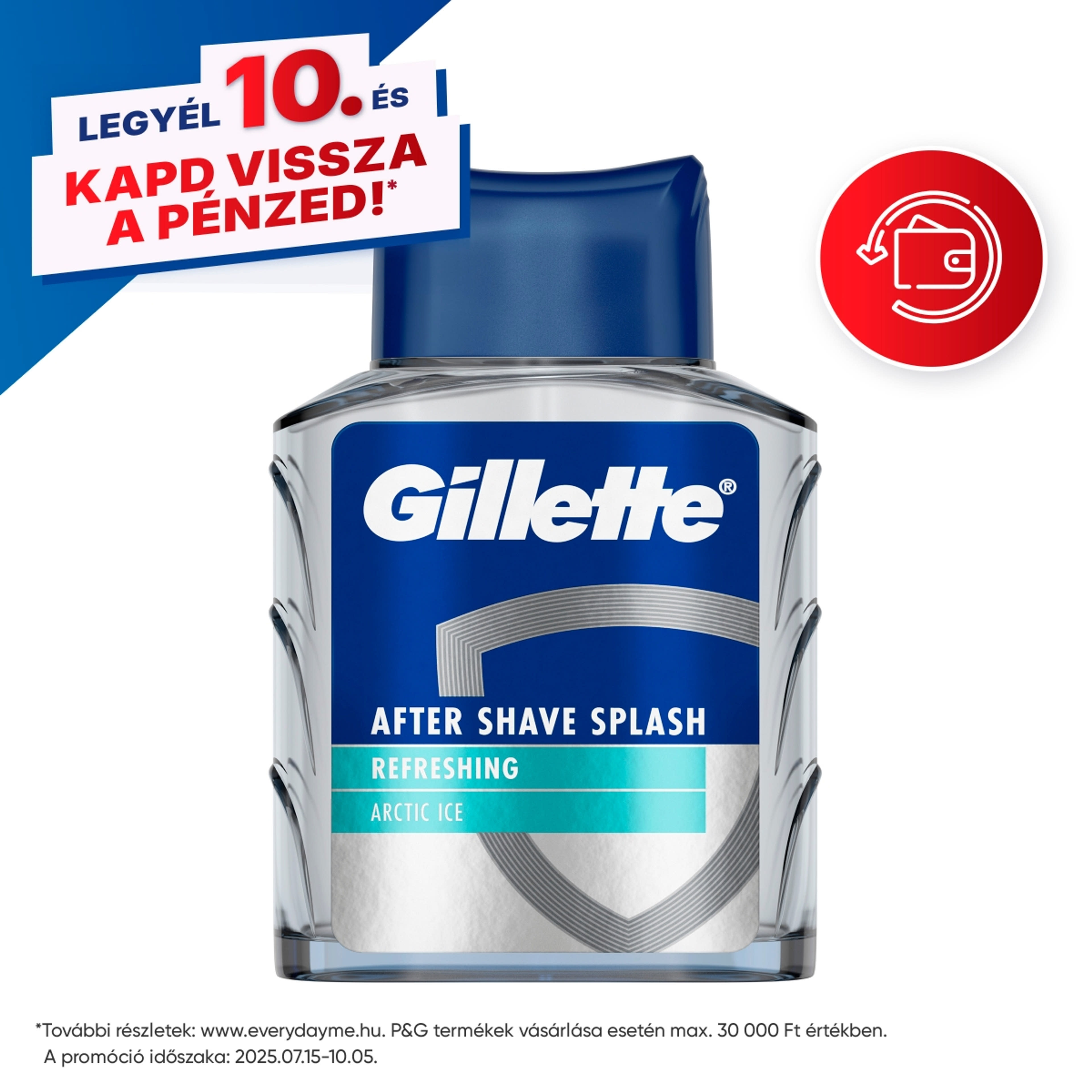 Gillette Series Arctic Ice Bold borotválkozás utáni arcszesz friss illattal - 100 ml