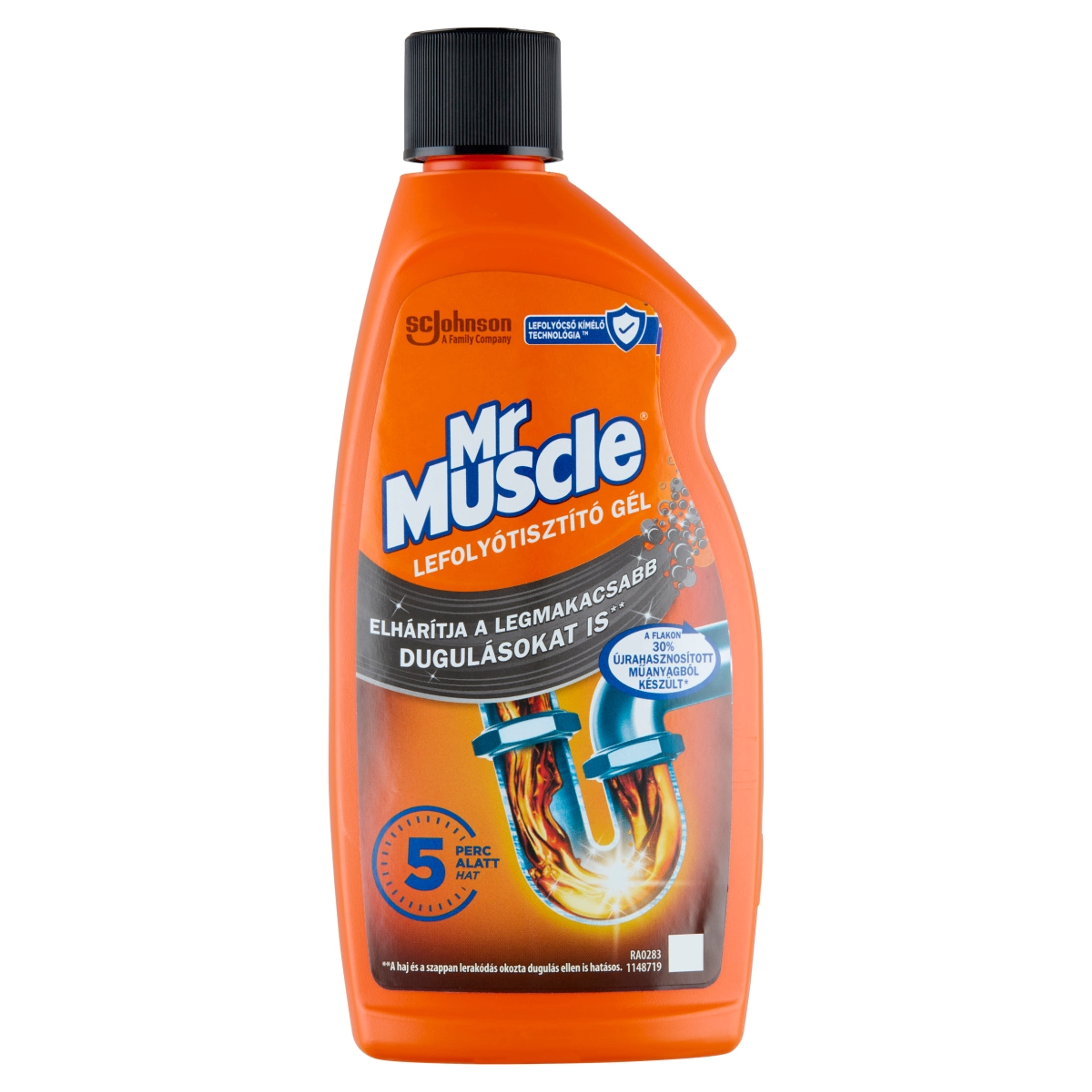 Mr Muscle lefolyótisztító gél - 500 ml-1